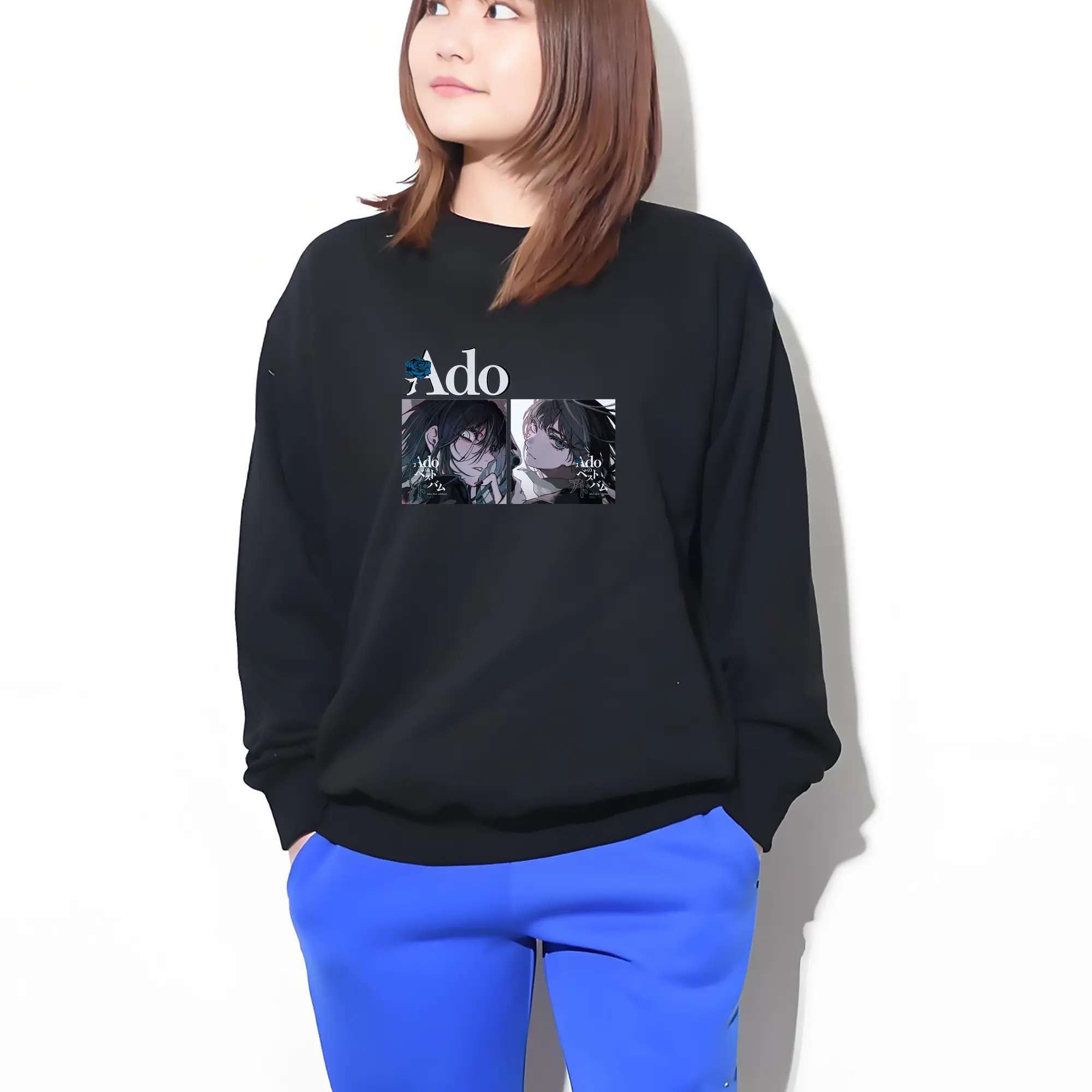 AdoアドAdoのコラージュデザイン