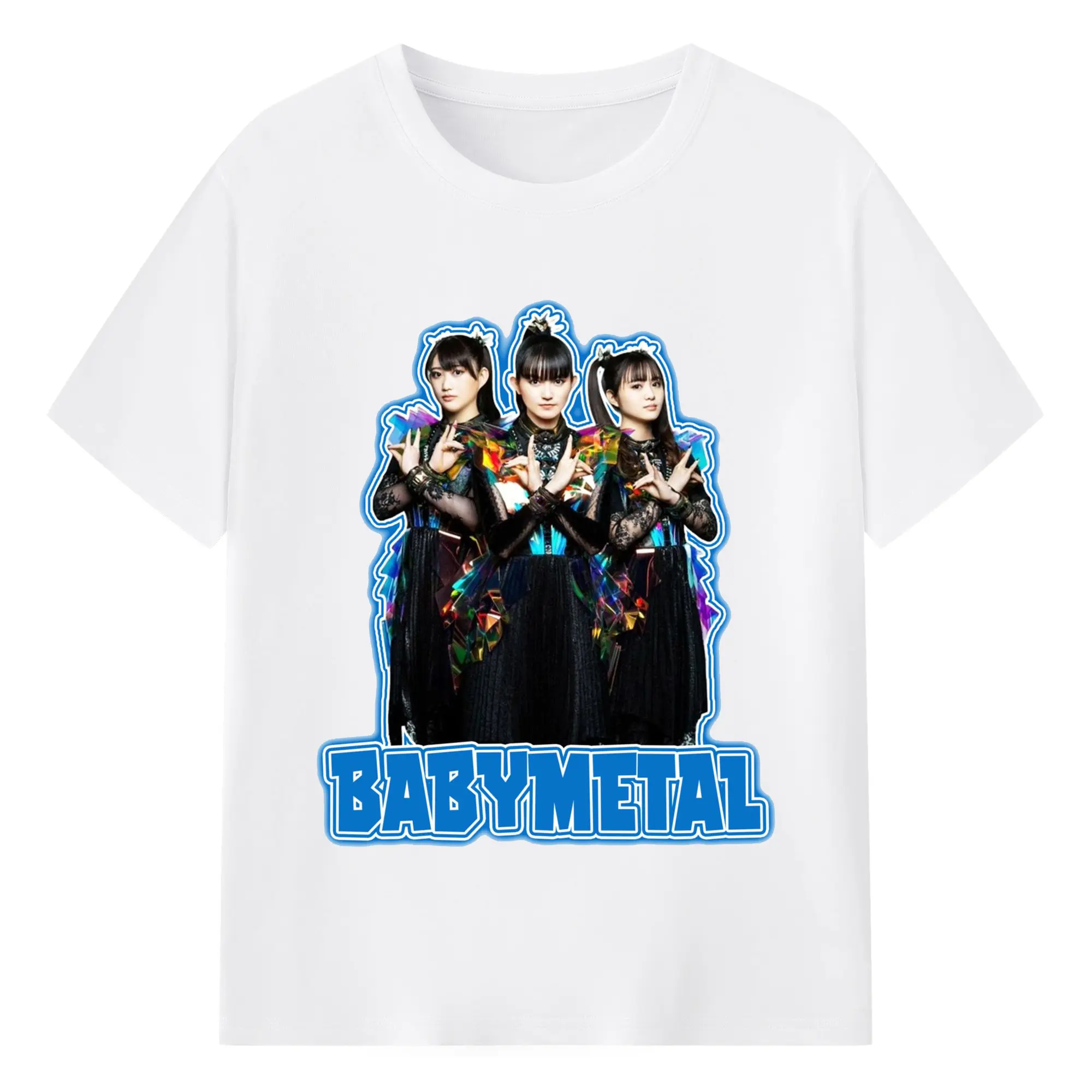 　BABYMETALTHE OTHER ONE - 綿100％ 半袖Tシャツ ・ フロントプリント ・ 快適 通気性 ・ 日常使い 散歩 スポーツ用