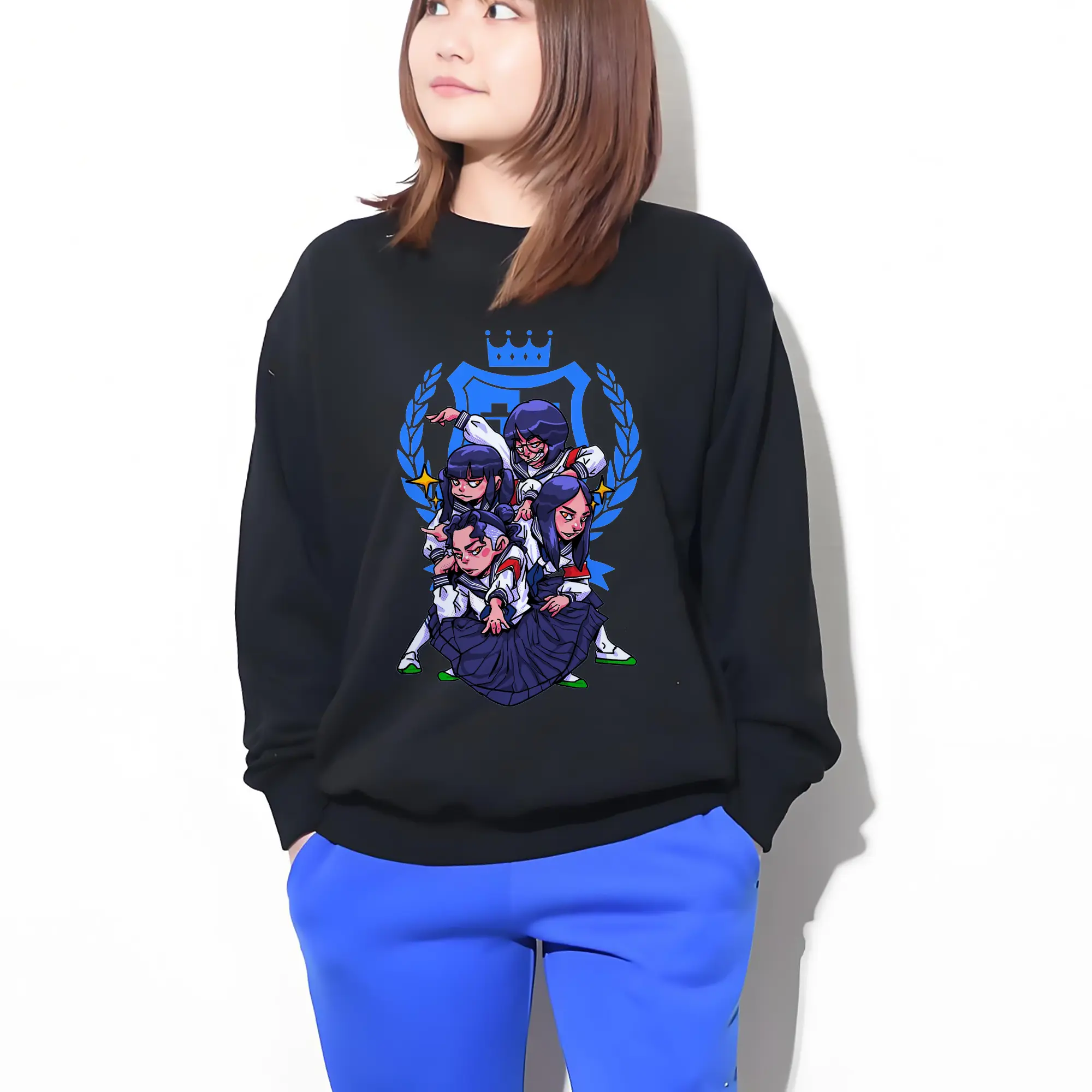 新しい学校のリーダーズAtarashii Gakko!校章ロゴ