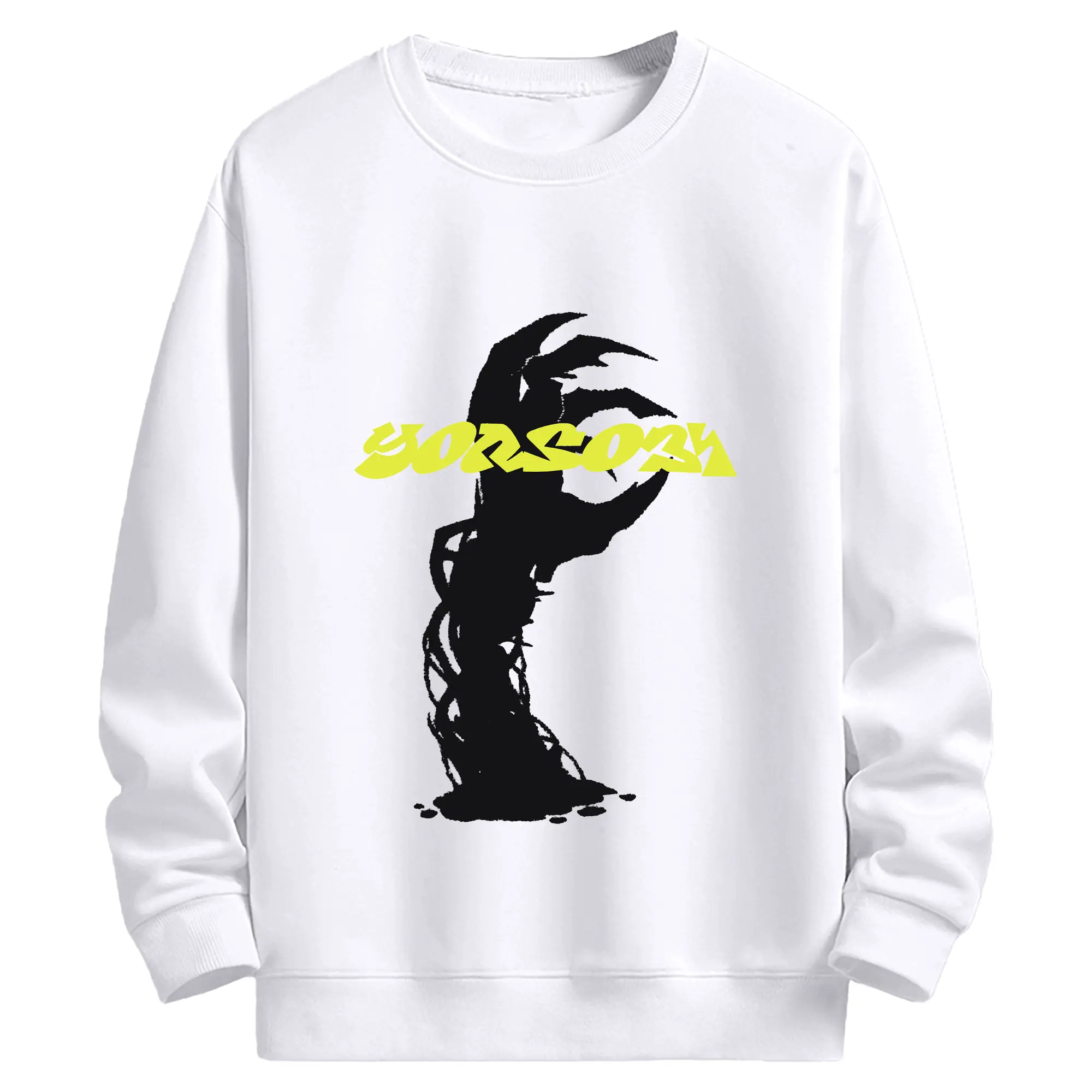 2025 ヨアソビYOASOBI Monster - 高品質 クルーネック スウェット ・ コットン59％ ポリエステル41％ ・ ユニセックス 長袖 トレーナー ・ カジュアル デイリー スポーツ 散歩用