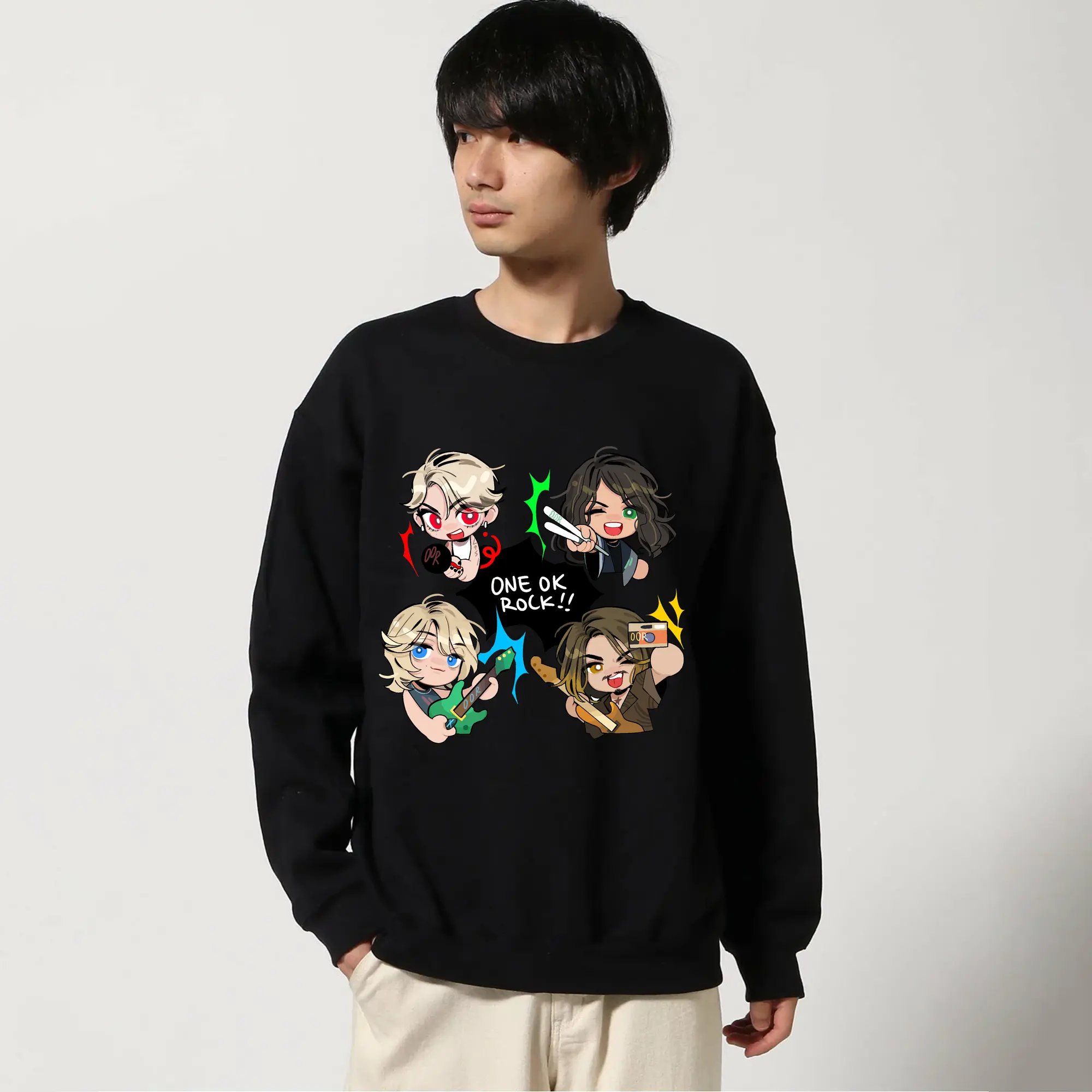 ワンオクロックマンガ風