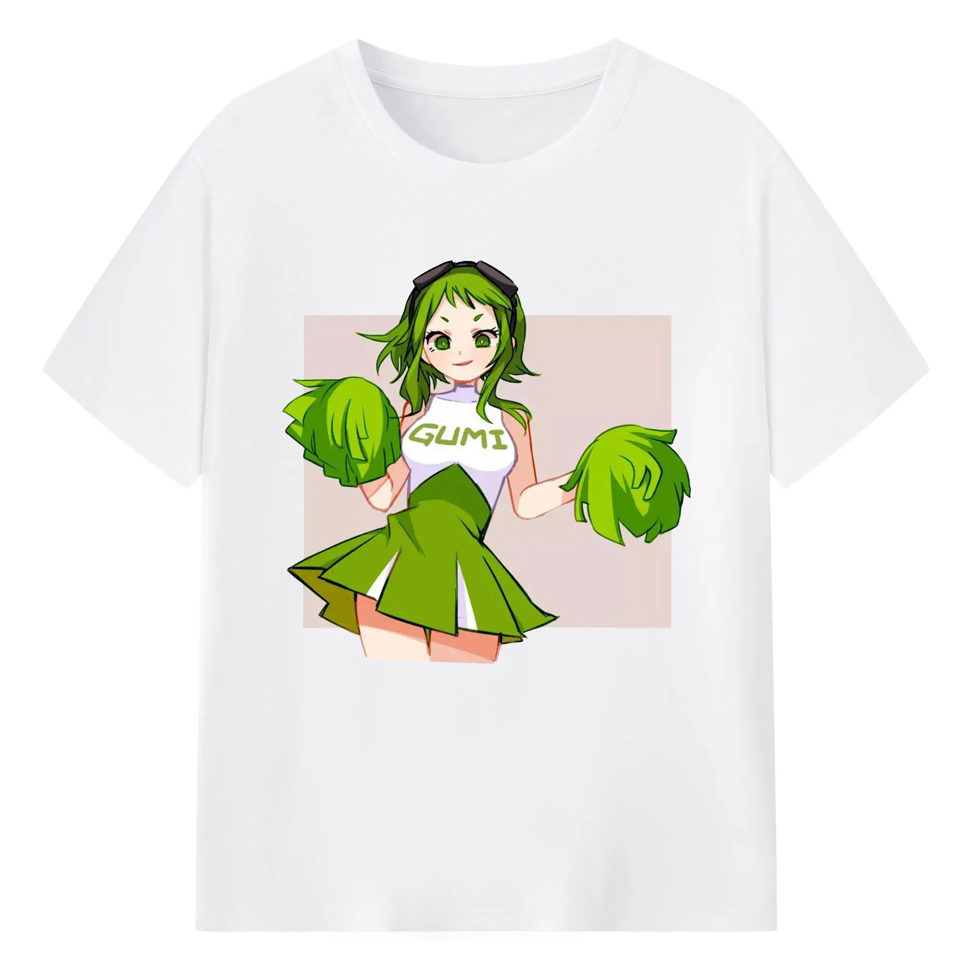 Gumi応援 - 綿100％ 半袖Tシャツ ・ フロントプリント ・ 快適 通気性 ・ 日常使い 散歩 スポーツ用