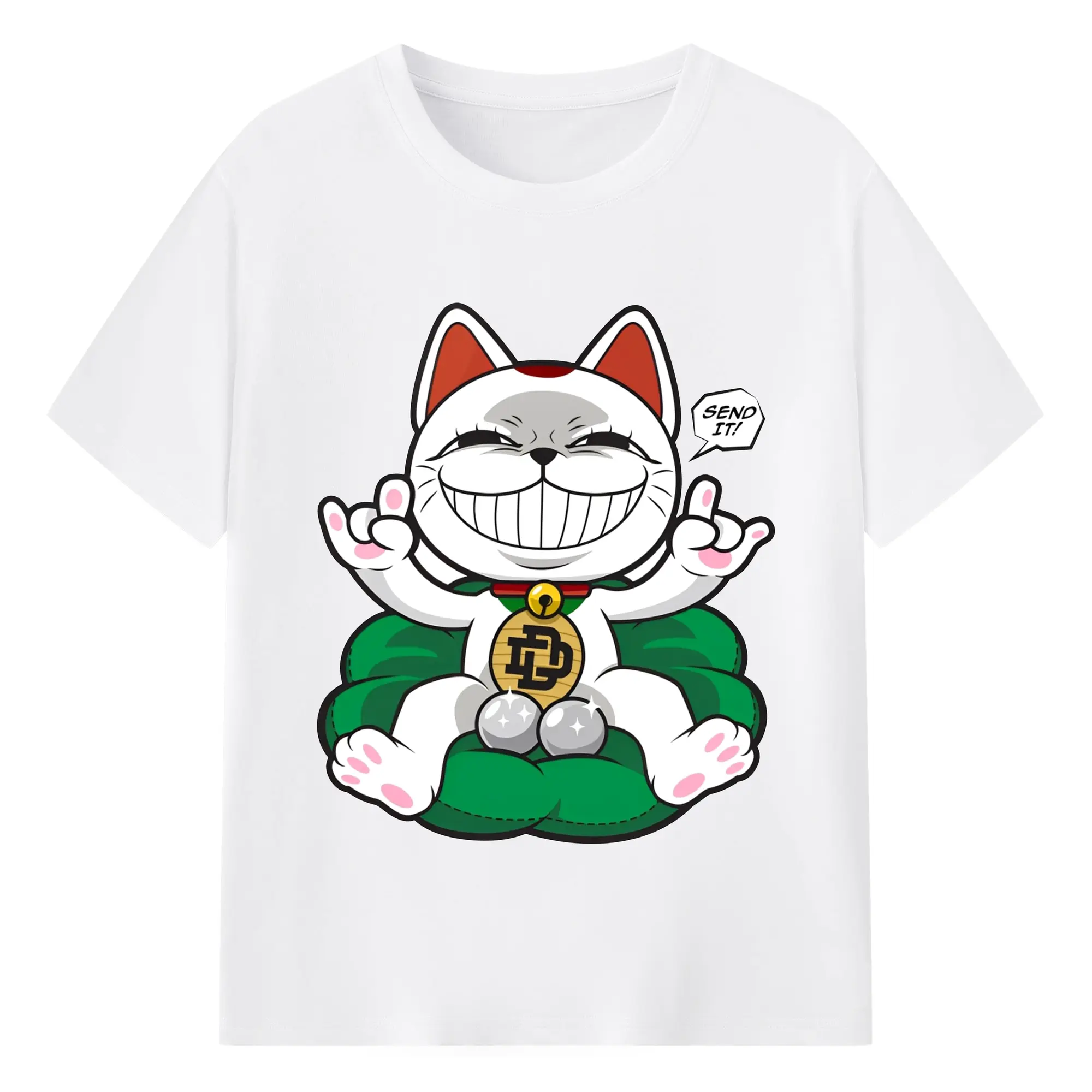 『ダンダダン』妖怪・ターボババア - 綿100％ 半袖Tシャツ ・ フロントプリント ・ 快適 通気性 ・ 日常使い 散歩 スポーツ用