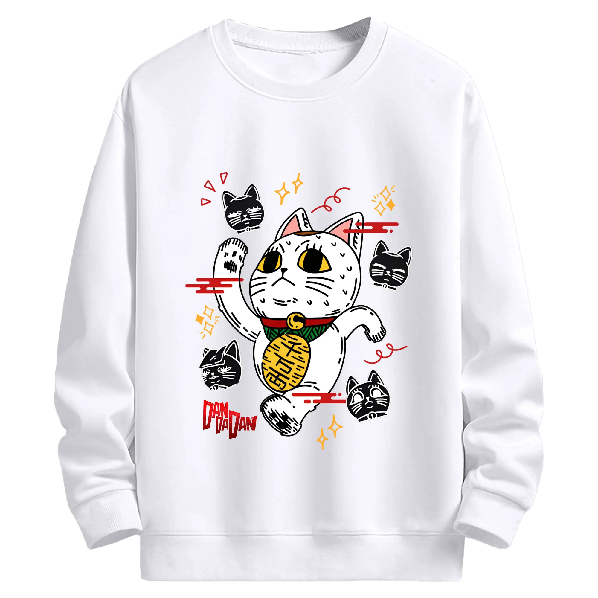 ダンダダンターボババア - 高品質 クルーネック スウェット ・ コットン59％ ポリエステル41％ ・ ユニセックス 長袖 トレーナー ・ カジュアル デイリー スポーツ 散歩用