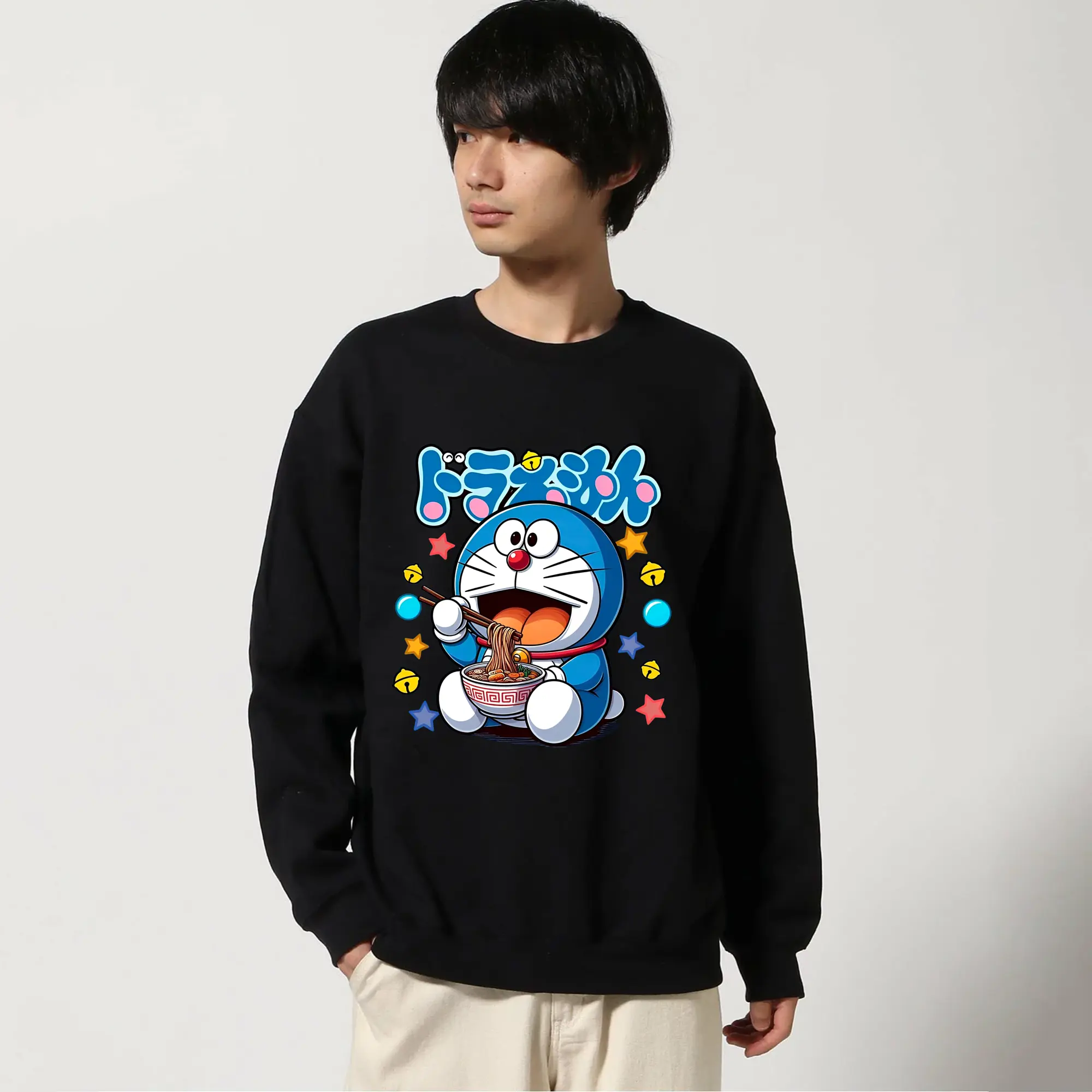 ドラえもん ラーメン柄