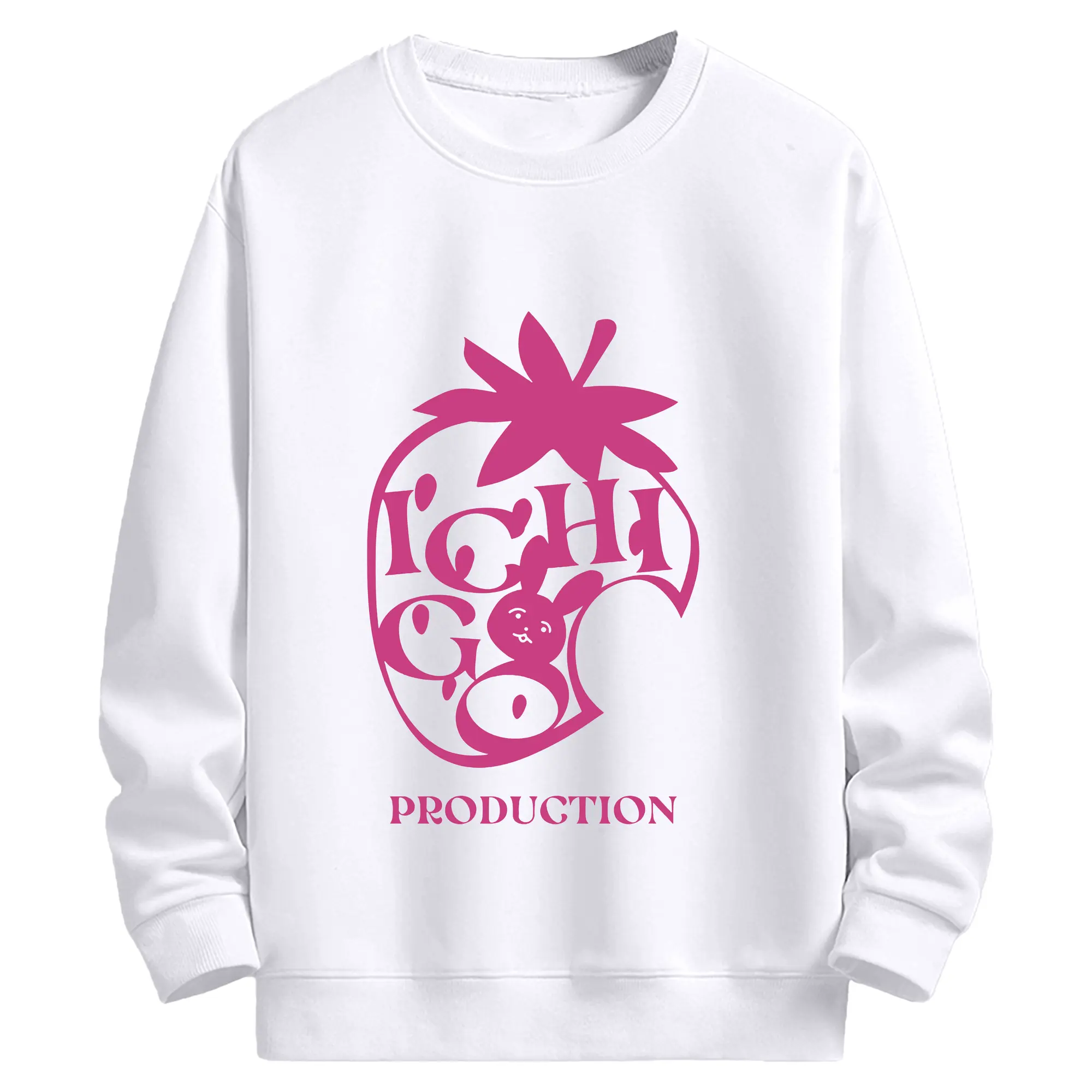 【推しの子】 星野アイ アニメグッズ 同款 コスプレ - 高品質 クルーネック スウェット ・ コットン59％ ポリエステル41％ ・ ユニセックス 長袖 トレーナー ・ カジュアル デイリー スポーツ 散歩用