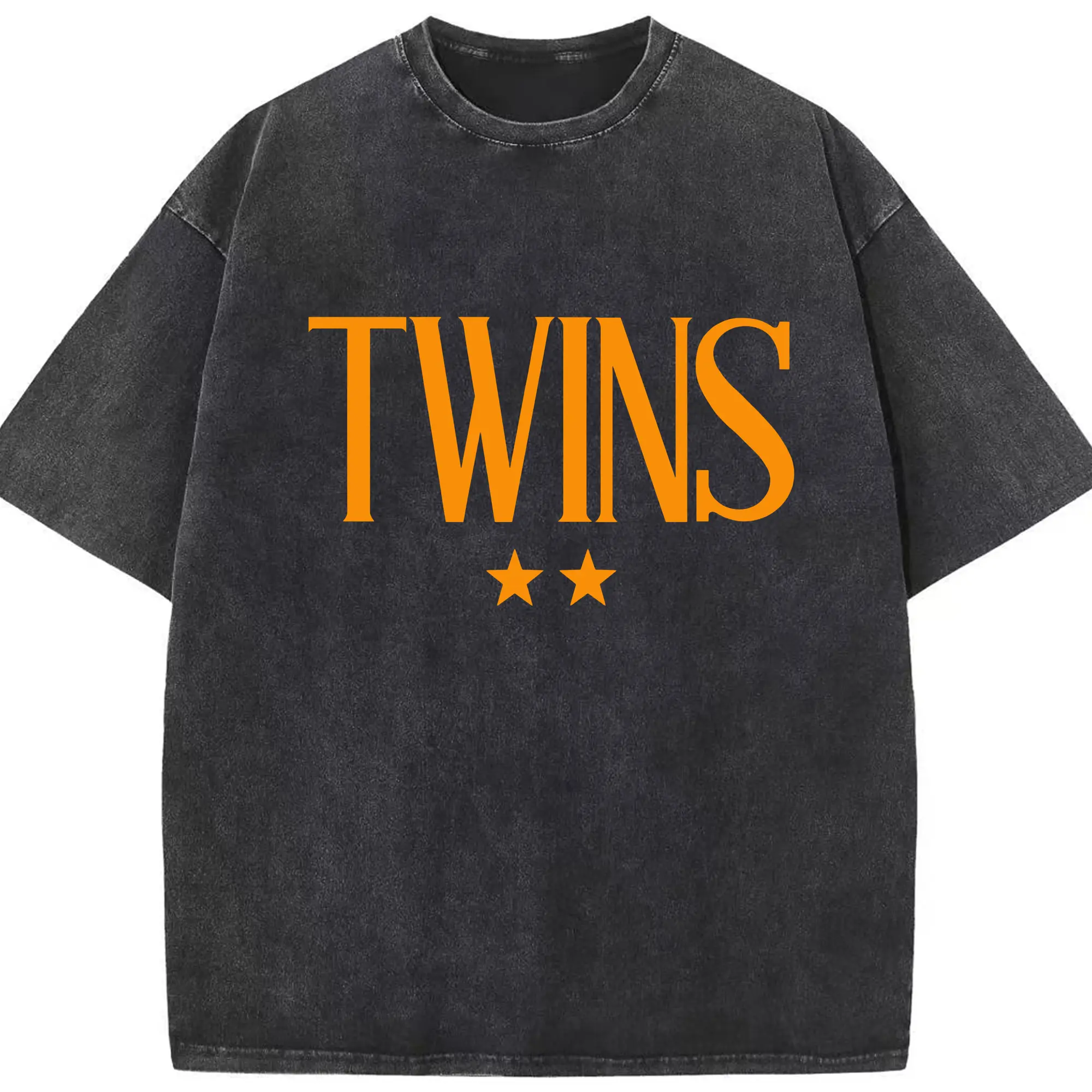 【推しの子】 星野アイ アクア 同款 コスプレ - 綿100％ ヴィンテージ風 半袖Tシャツ ・ フロントプリント ・ 柔らか肌触り ・ 通気性 快適 ・ スポーツ カジュアル 外出用