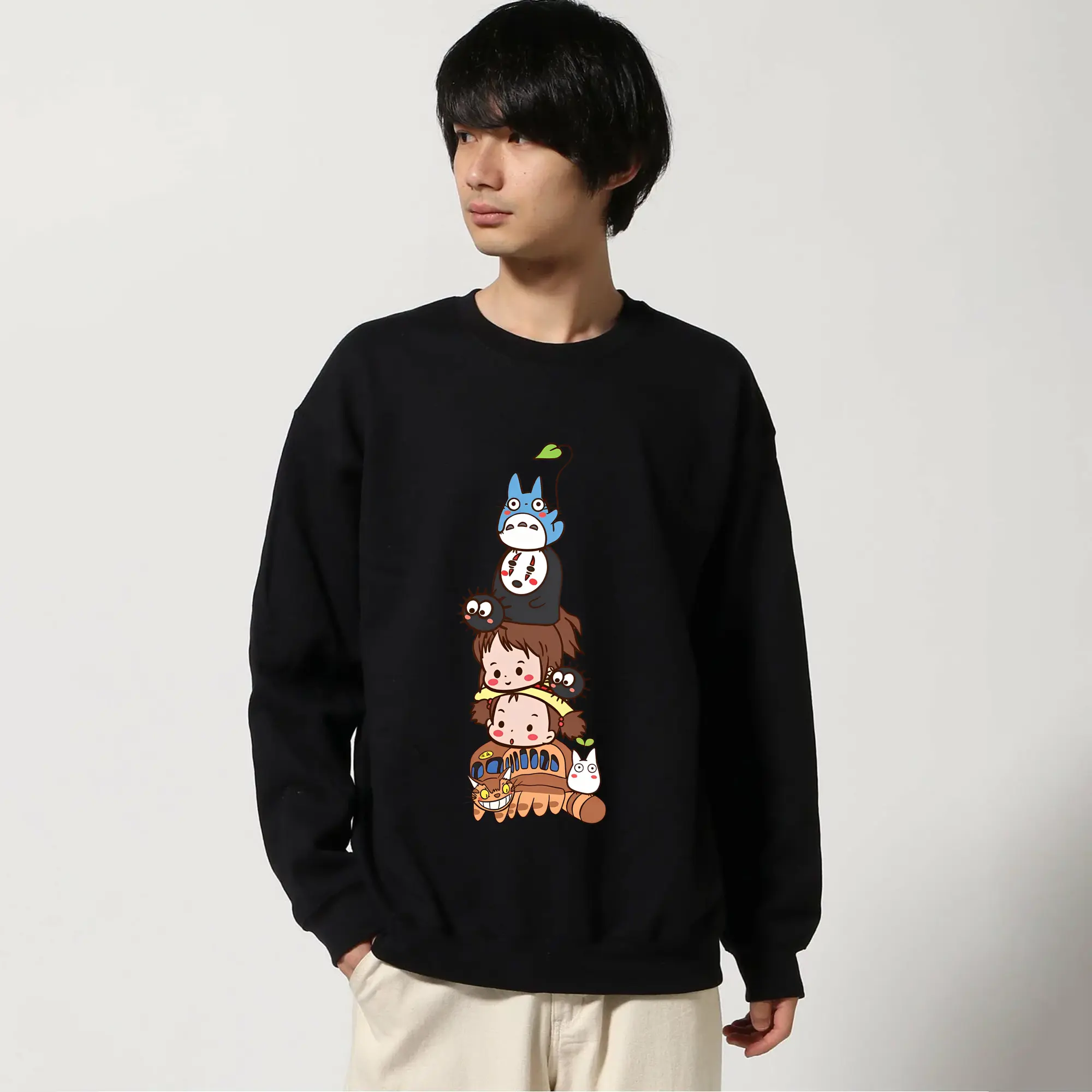 となりのトトロネコバス草壁メイサツキ積み重ね