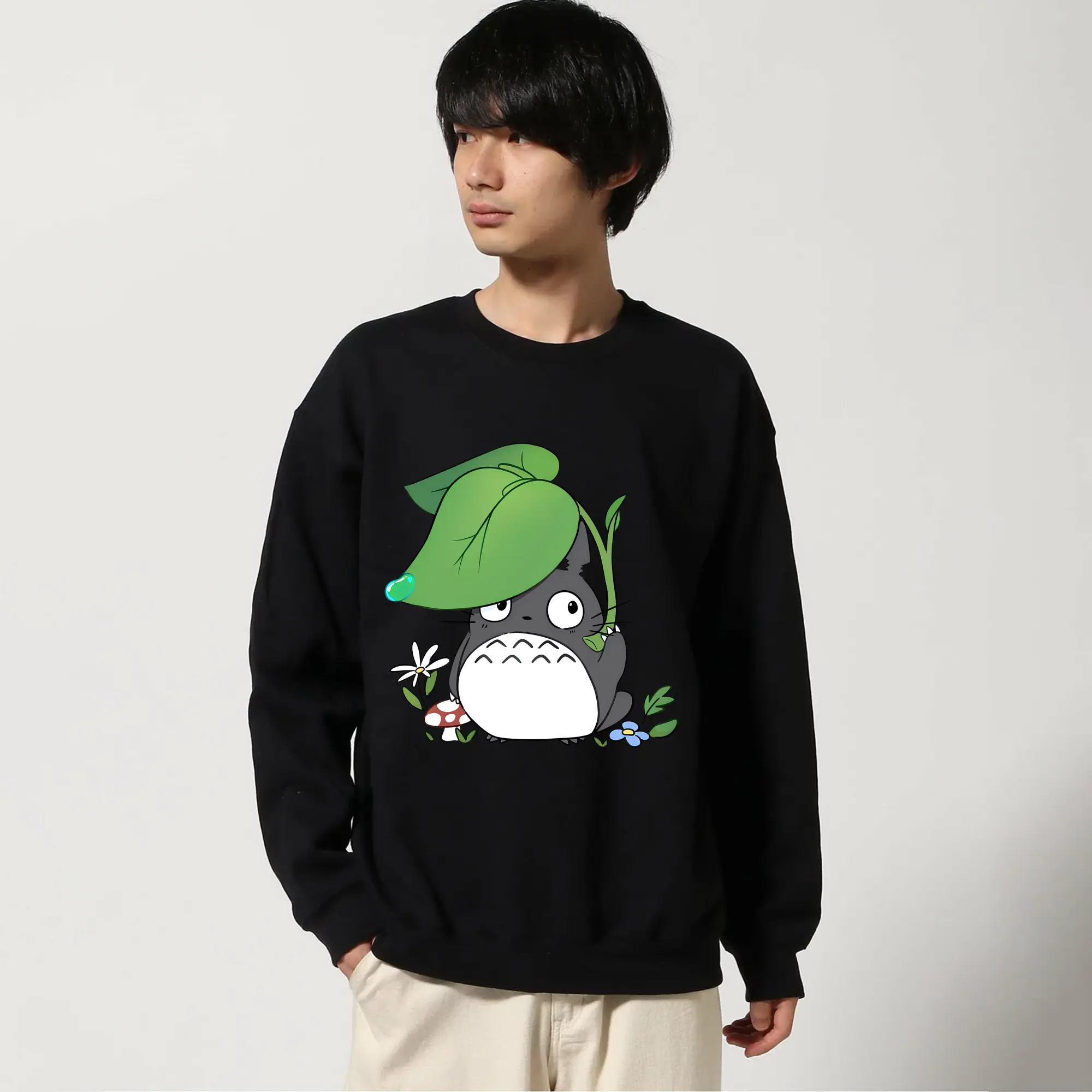 トトロ 雨の日 可愛い