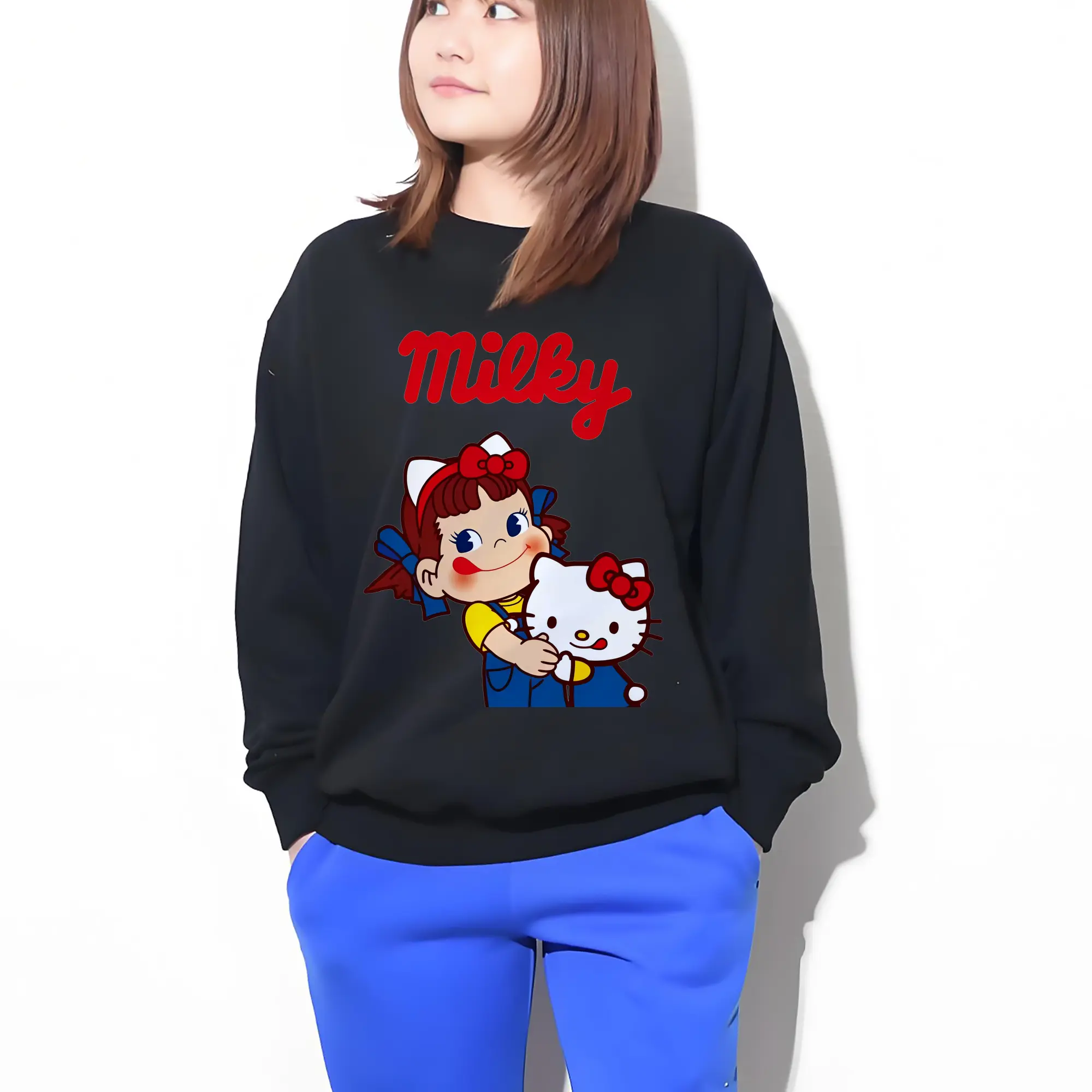 夢のコラボ！ペコちゃんとハローキティ