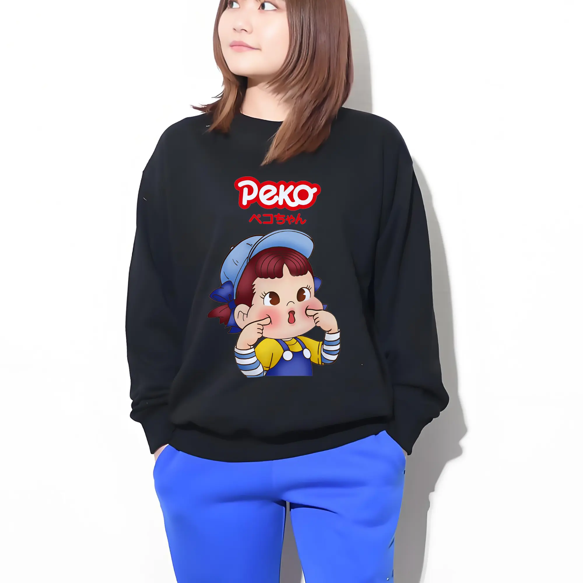 不二家ペコちゃん 変顔デザイン