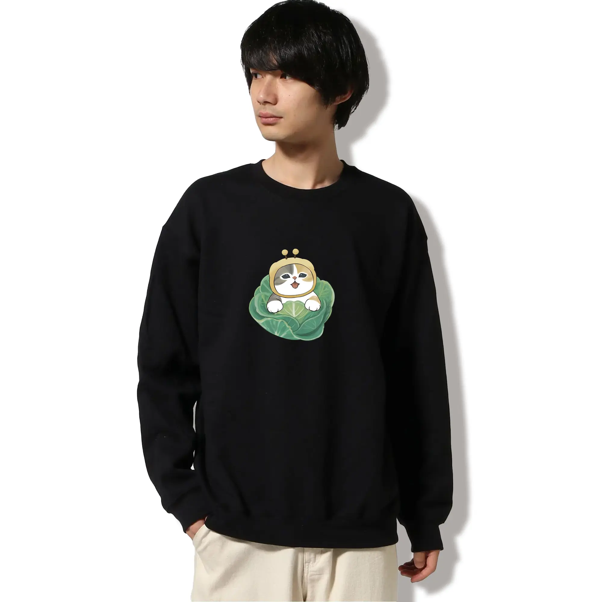 mofusand みつばちにゃんモチーフTシャツ おもしろ＆キュート 🐝