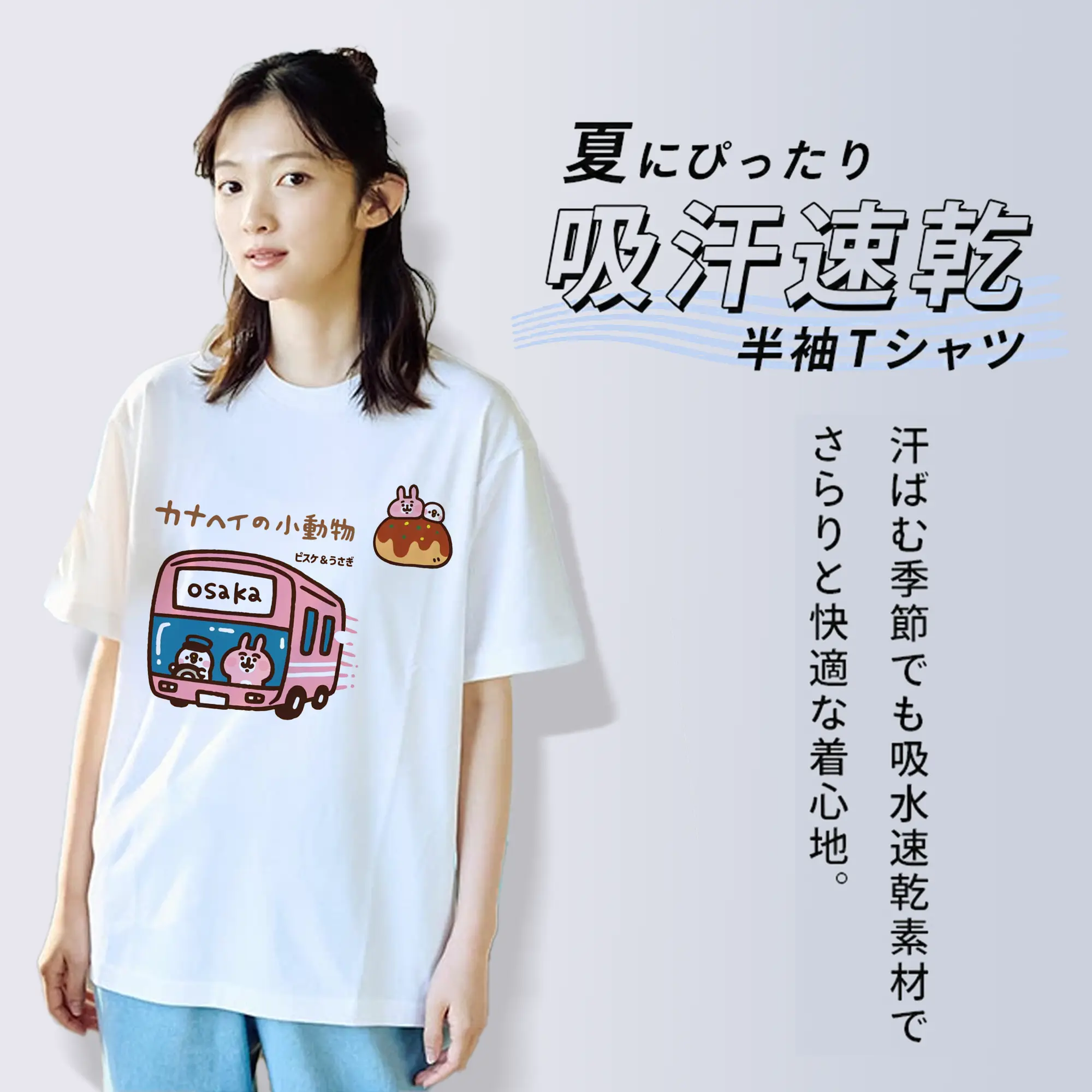 カナヘイの小動物ピスケ＆うさぎのゆるっと道草旅