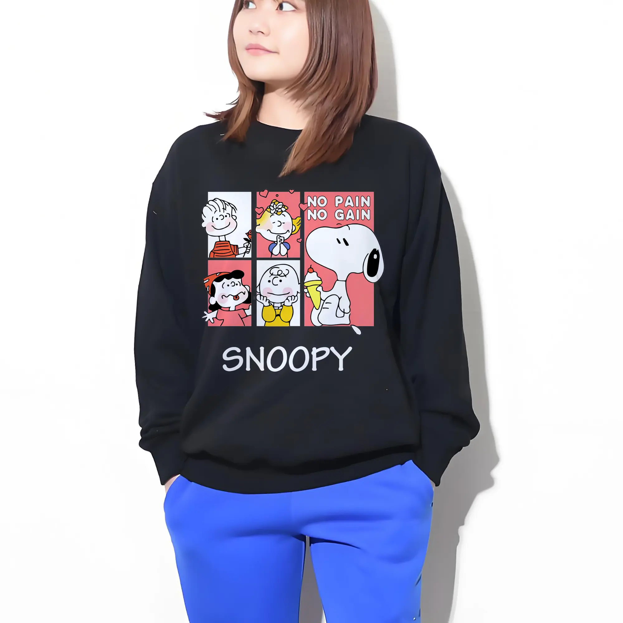 スヌーピー限定 励ましフレーズ入り