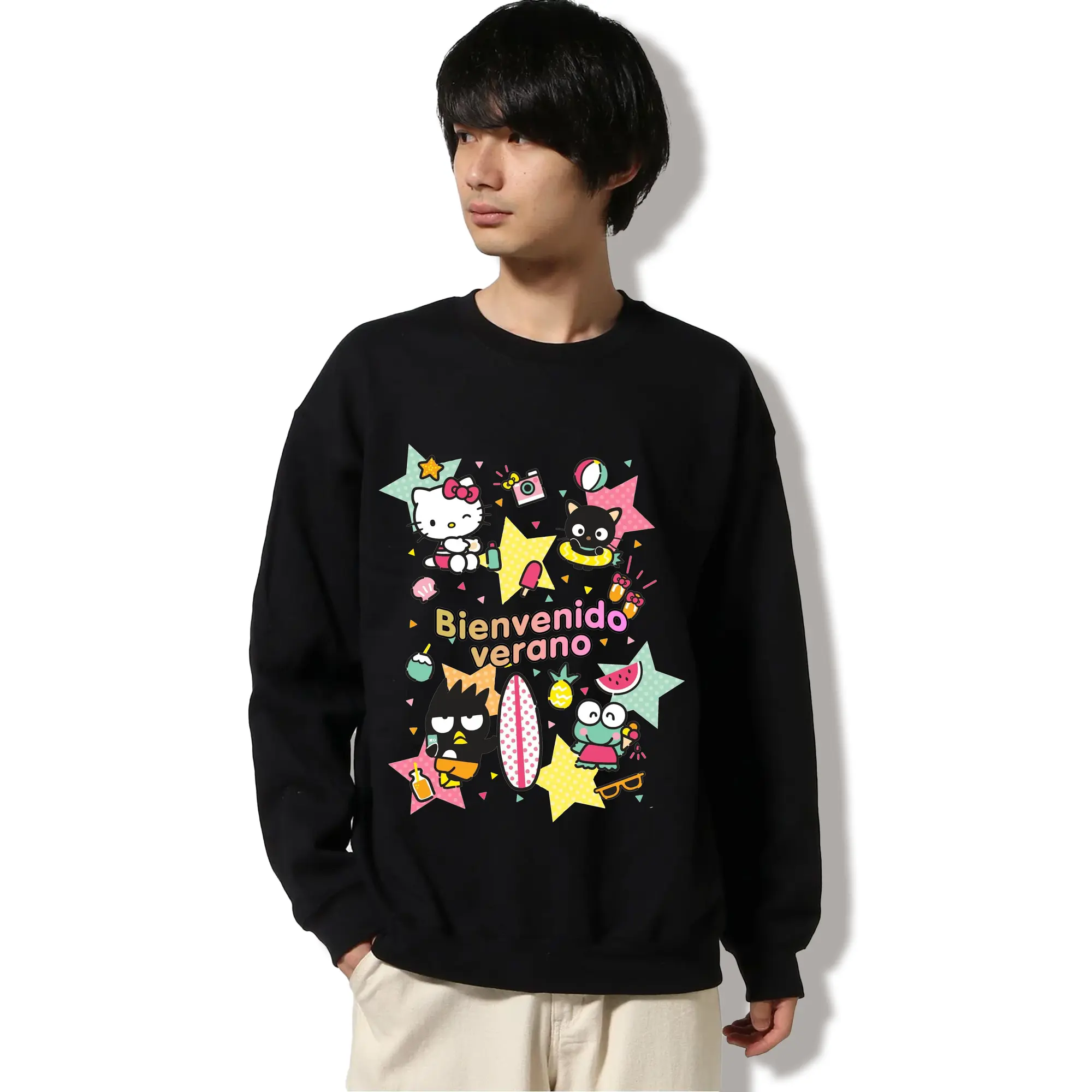 サンリオ グッズ風 カラフルプリント