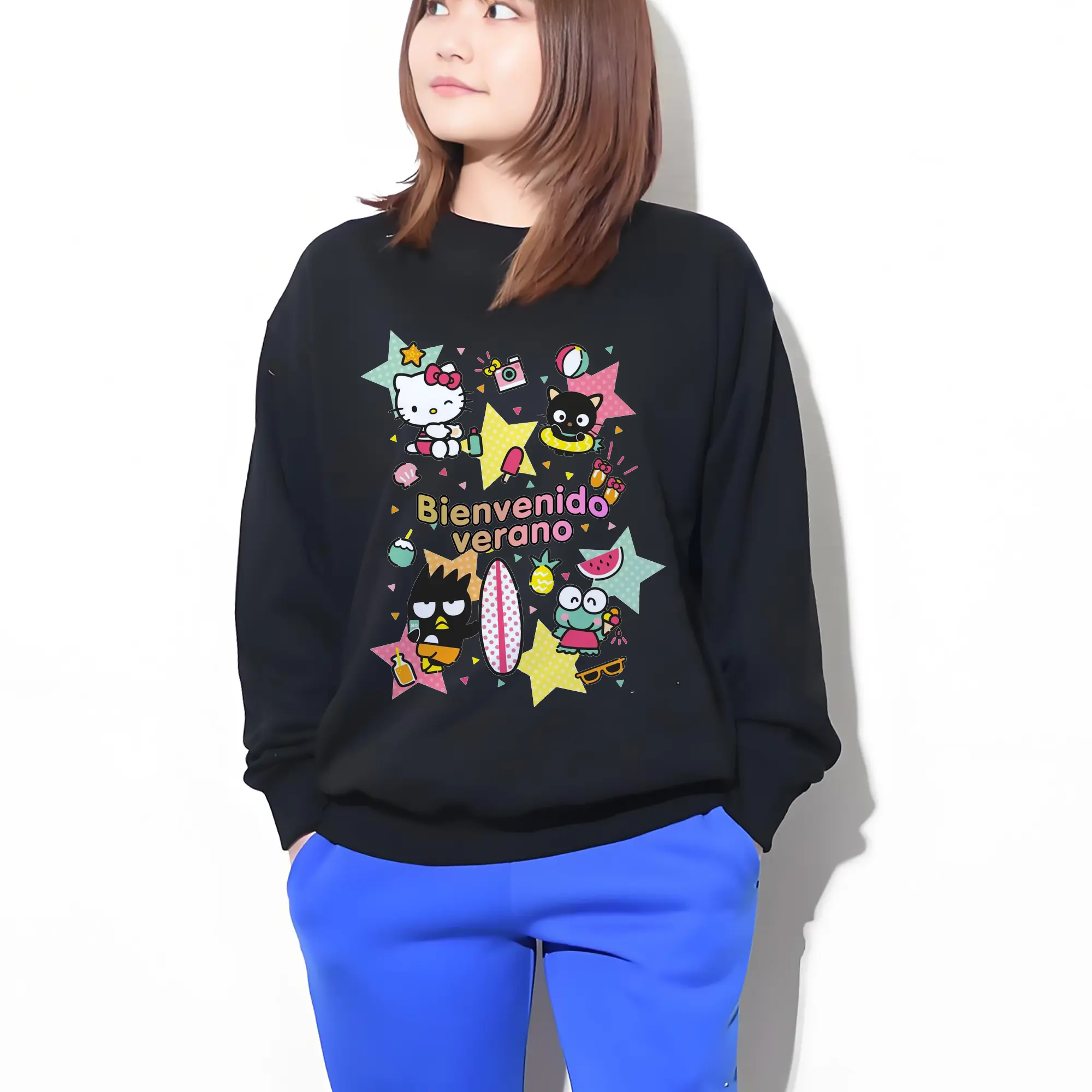 サンリオ グッズ風 カラフルプリント