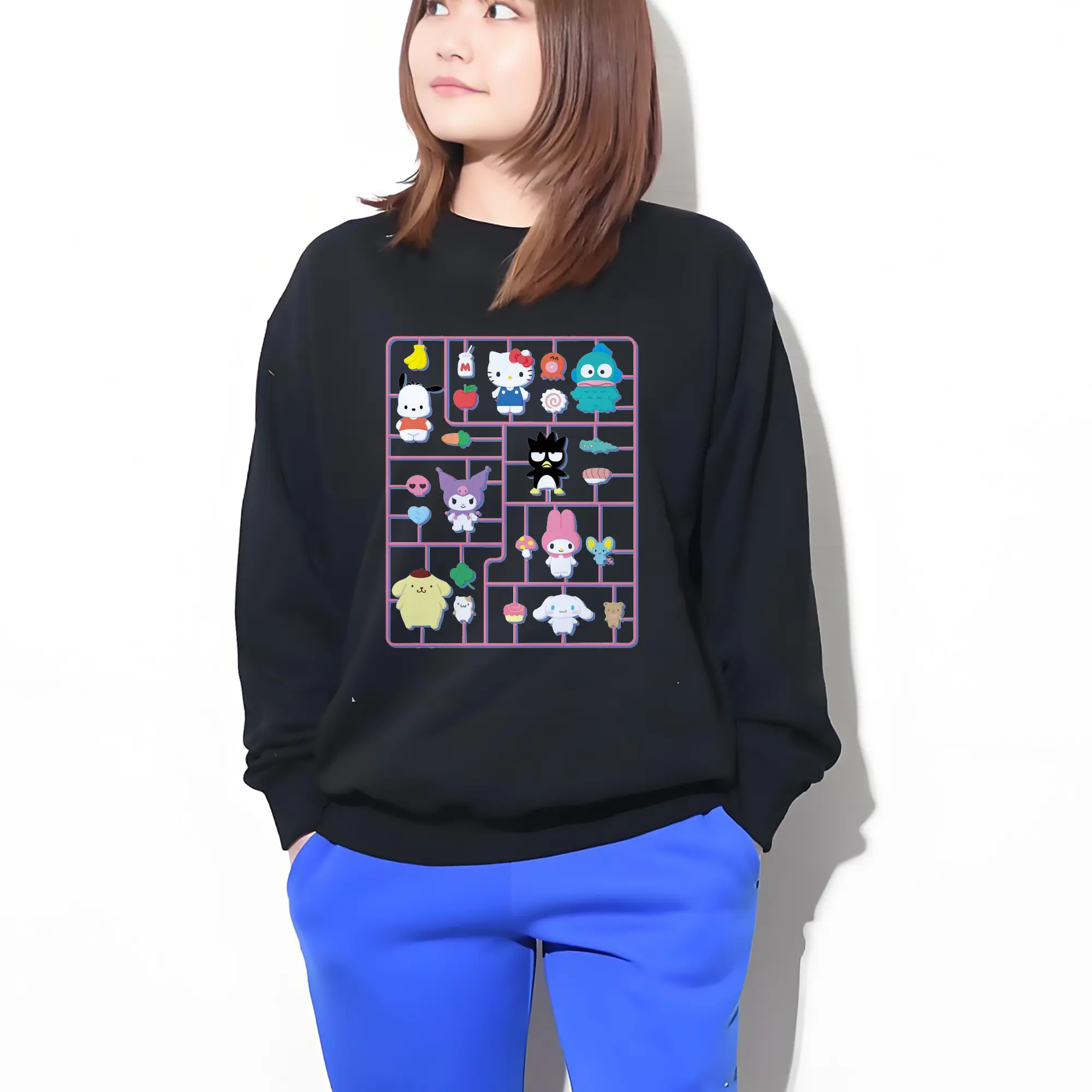 サンリオ グッズ風 カラフルプリント