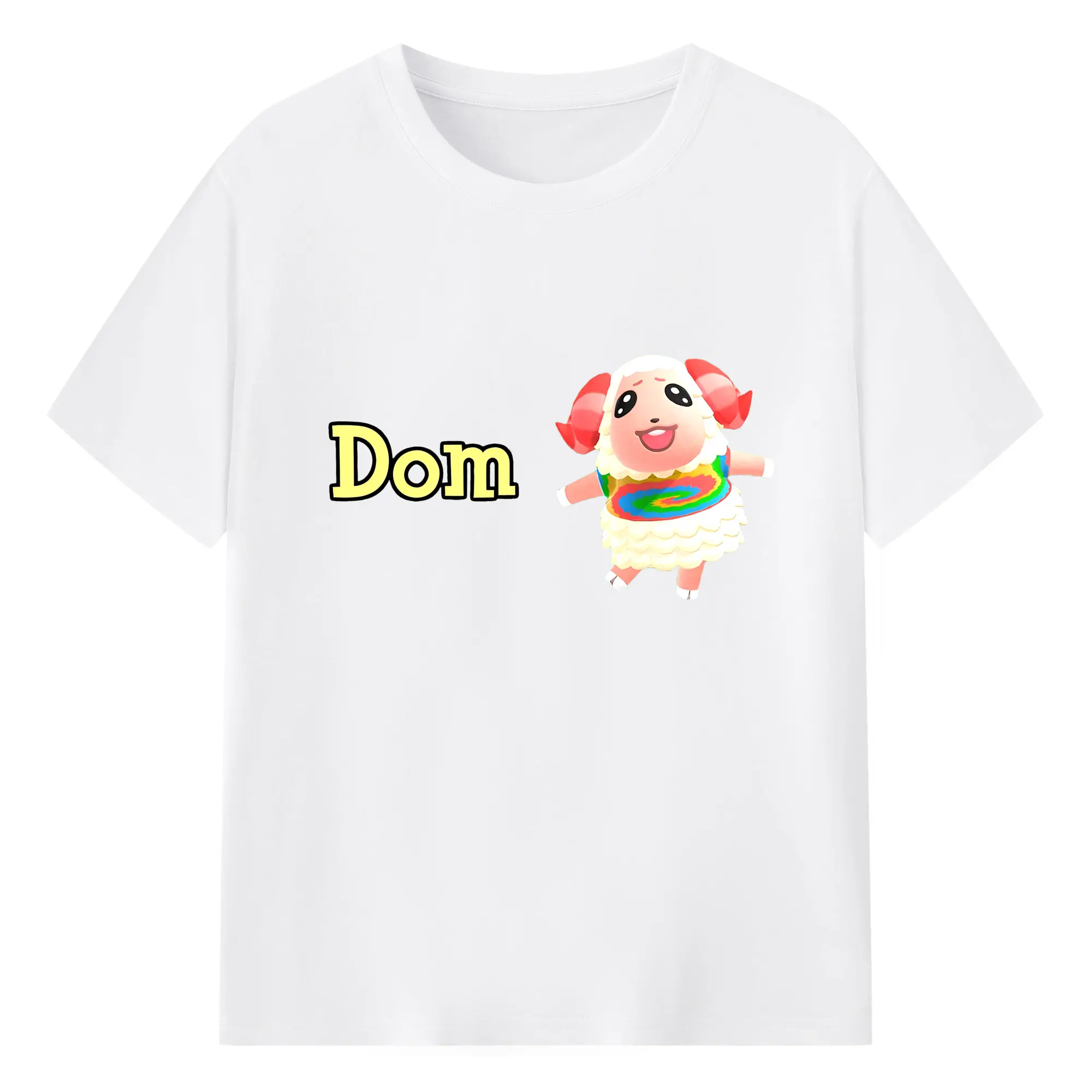 ちゃちゃまる 限定アート コレクション - 綿100％ 半袖Tシャツ ・ フロントプリント ・ 快適 通気性 ・ 日常使い 散歩 スポーツ用