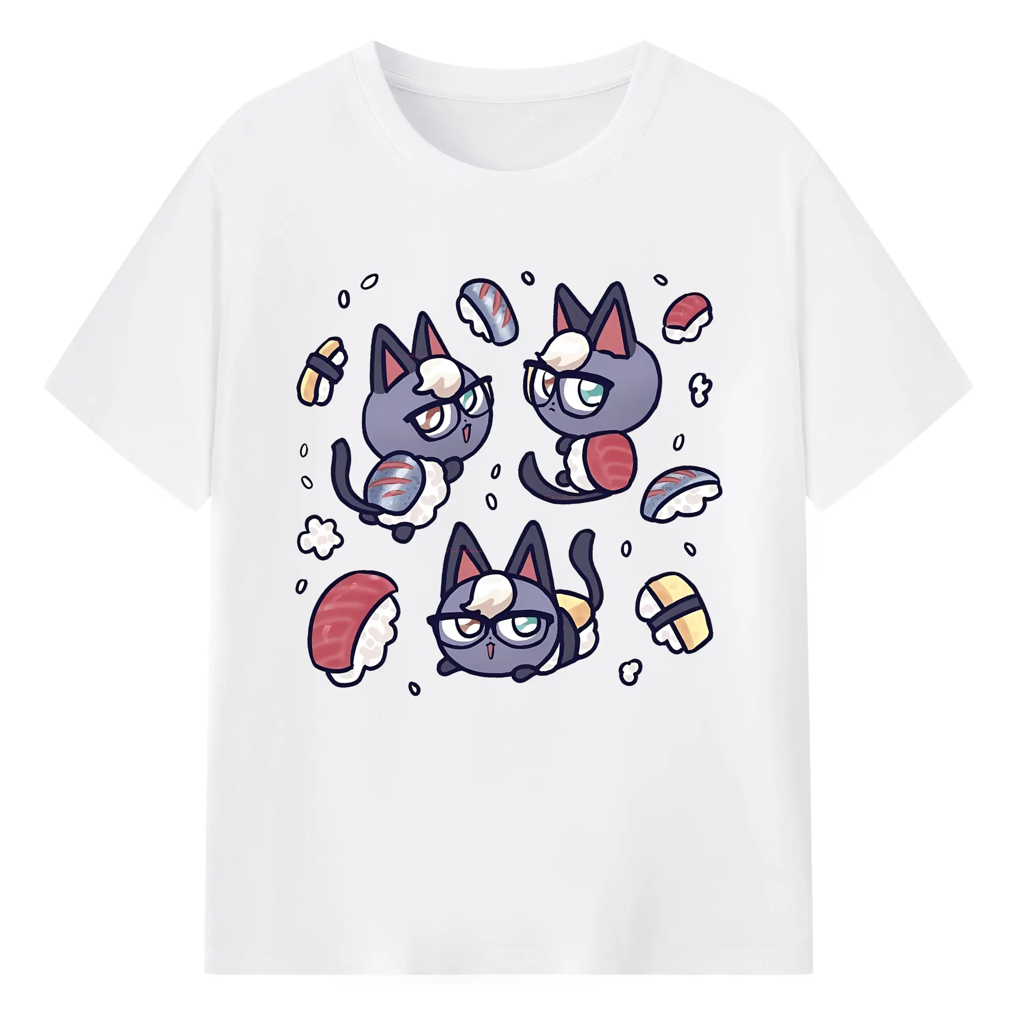 人気キャラクター レイモンド どうぶつの森 グッズ - 綿100％ 半袖Tシャツ ・ フロントプリント ・ 快適 通気性 ・ 日常使い 散歩 スポーツ用