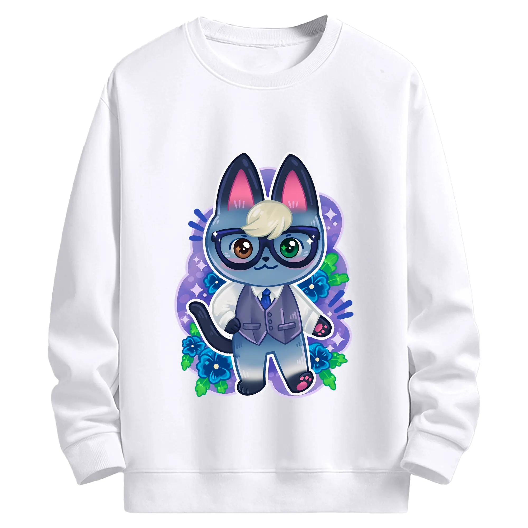 【人気急上昇】レイモンド グッズ風デザイン - 高品質 クルーネック スウェット ・ コットン59％ ポリエステル41％ ・ ユニセックス 長袖 トレーナー ・ カジュアル デイリー スポーツ 散歩用