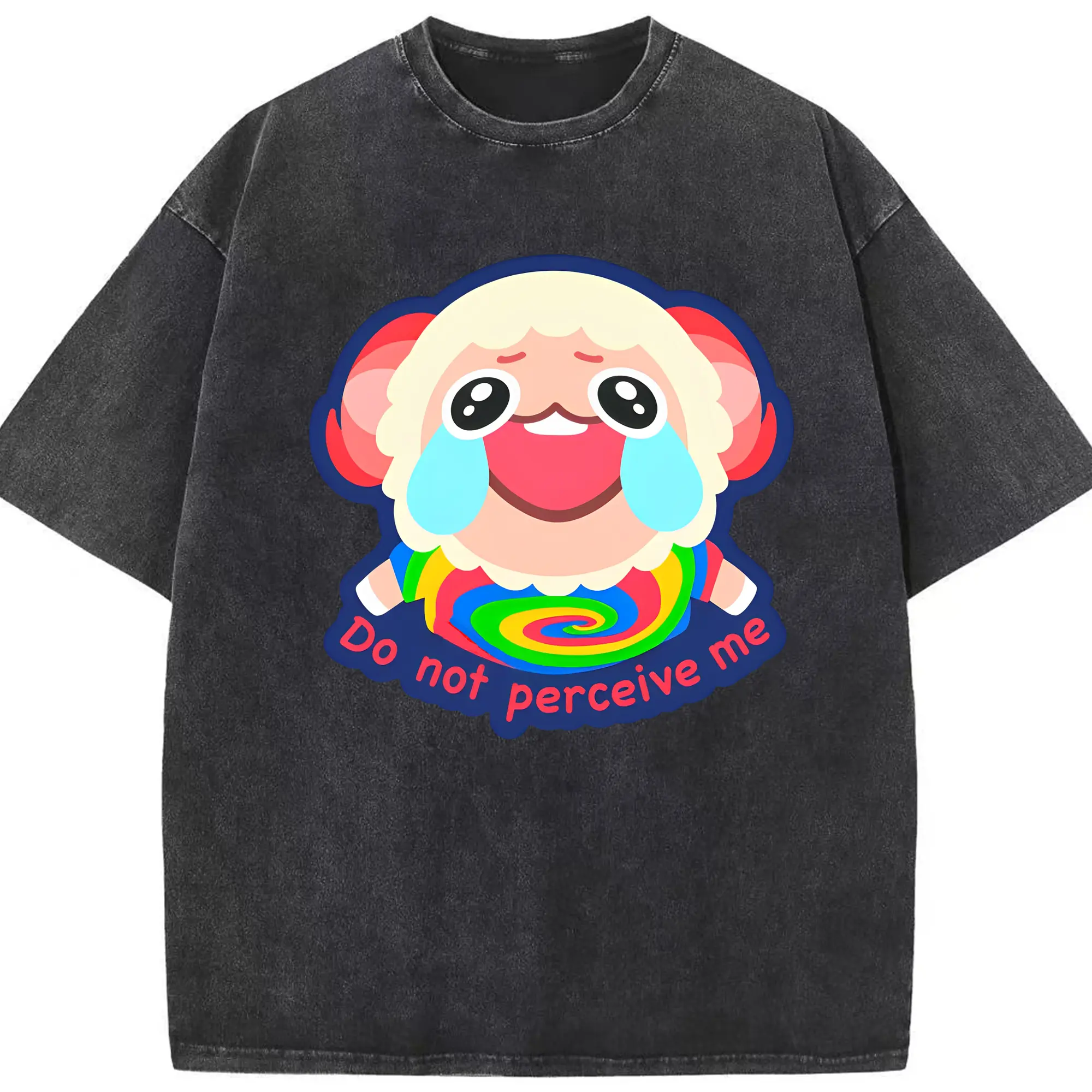 2025年最新 ちゃちゃまる キャラクター - 綿100％ ヴィンテージ風 半袖Tシャツ ・ フロントプリント ・ 柔らか肌触り ・ 通気性 快適 ・ スポーツ カジュアル 外出用