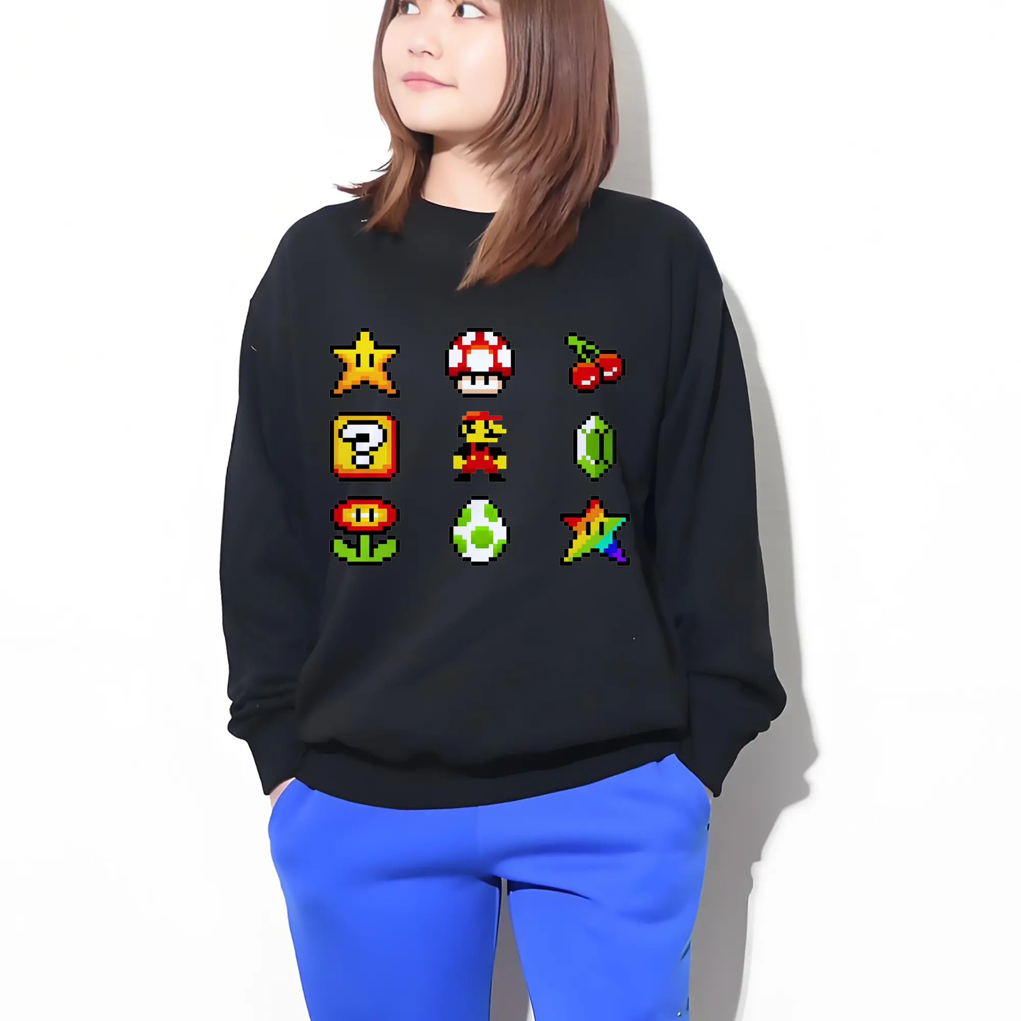 マリオゲームモチーフ カジュアルユニセックス