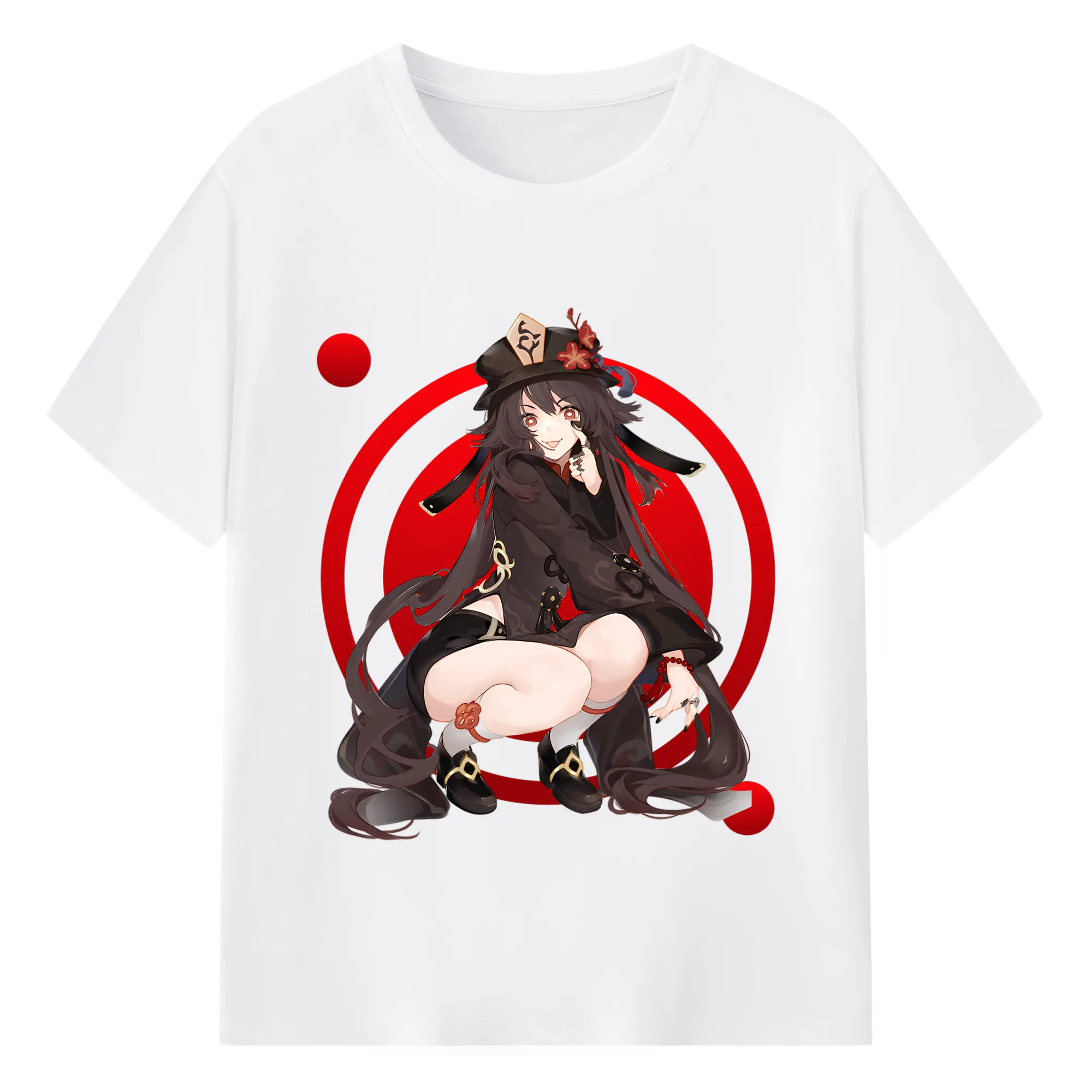 おしゃれ 胡桃 シンプルデザイン - 綿100％ 半袖Tシャツ ・ フロントプリント ・ 快適 通気性 ・ 日常使い 散歩 スポーツ用