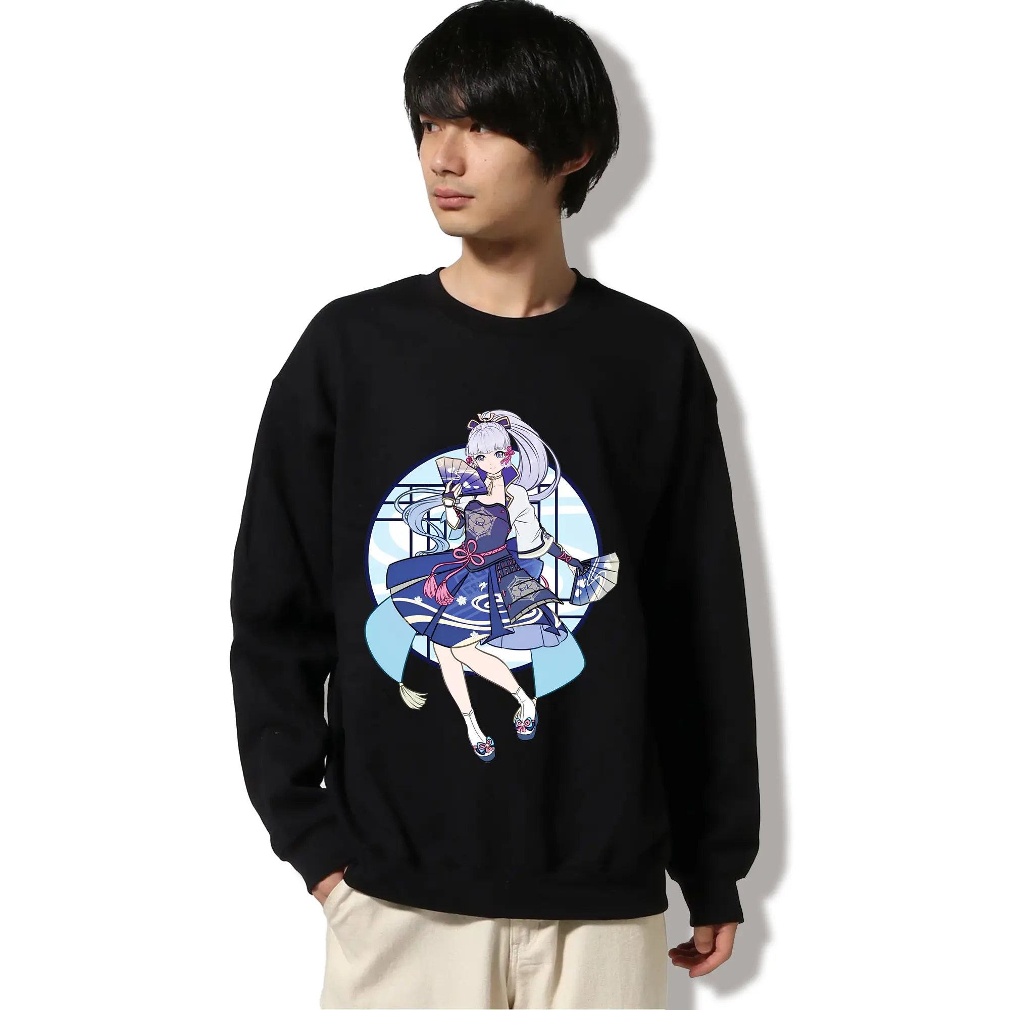 神里綾華 アニメ風デザイン  ユニセックス おしゃれ