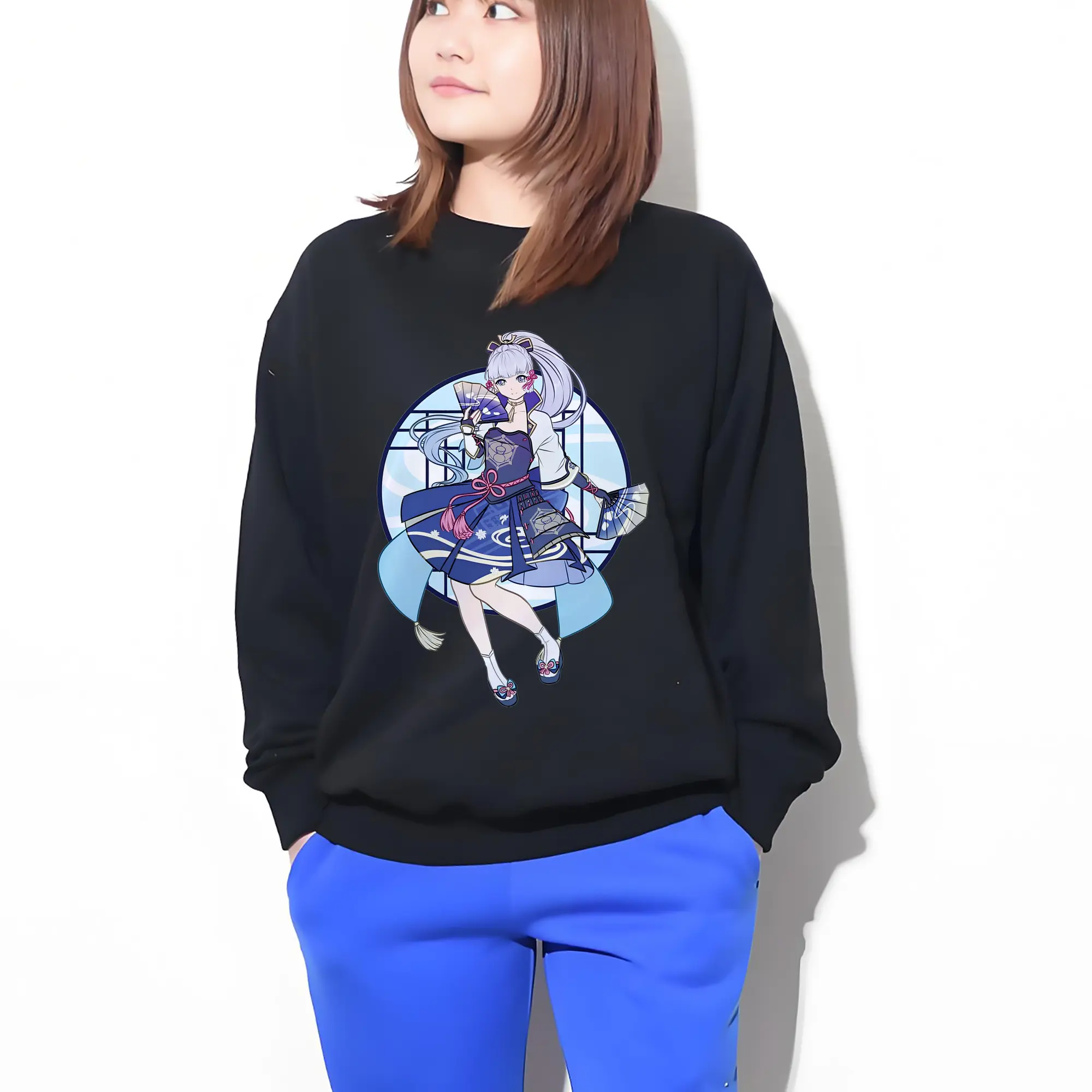 神里綾華 アニメ風デザイン  ユニセックス おしゃれ