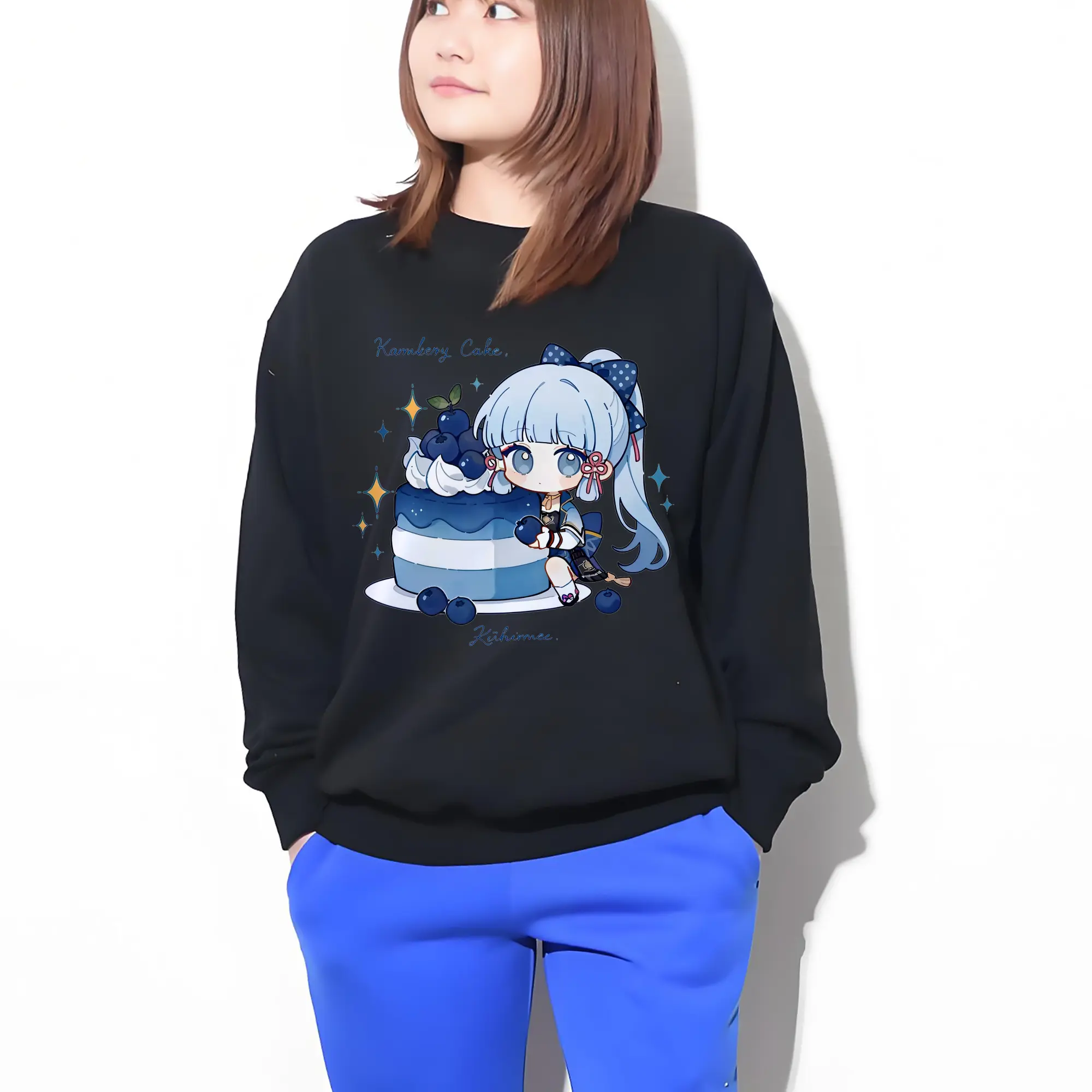 神里綾華 原宿系スタイル  おしゃれデザイン ファッション