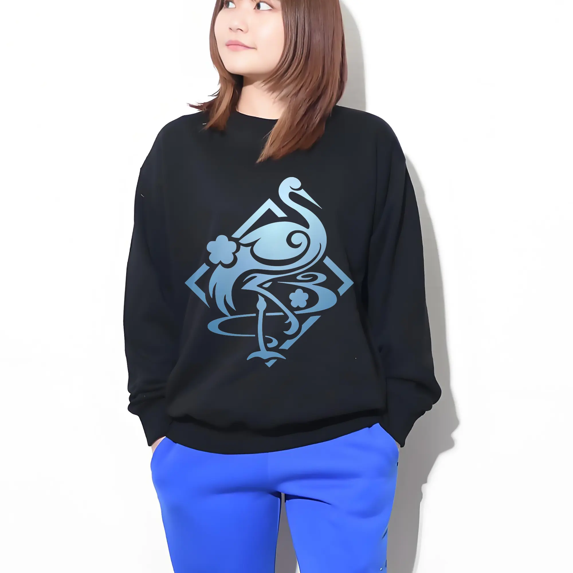 原神 神里綾華 シンプルカジュアルデザイン