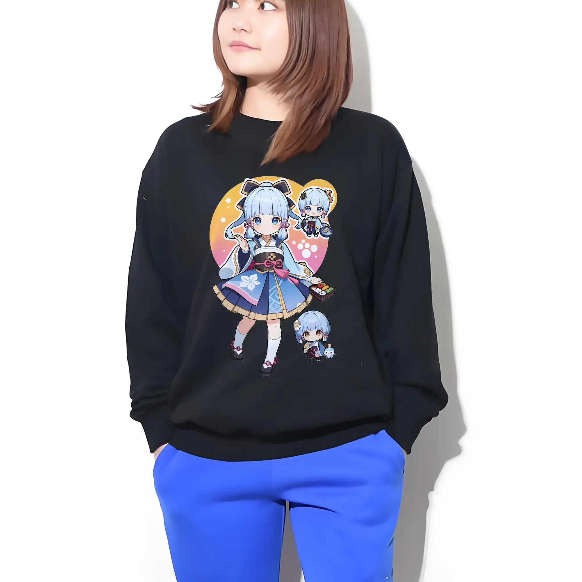 原神 神里綾華 Q版キャラクターキュートデザイン 推し活グッズ