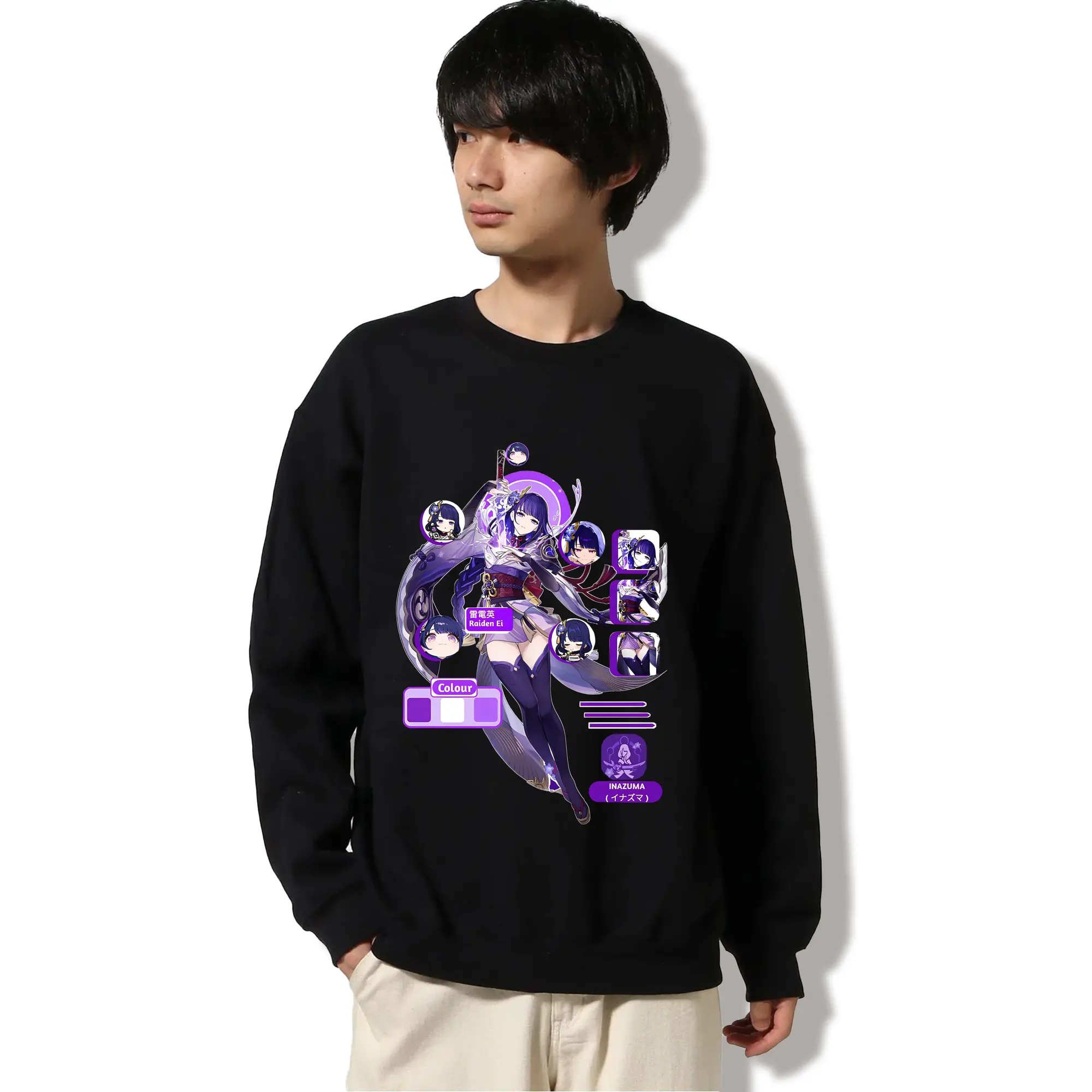 原神 雷電将軍 グラフィックアート