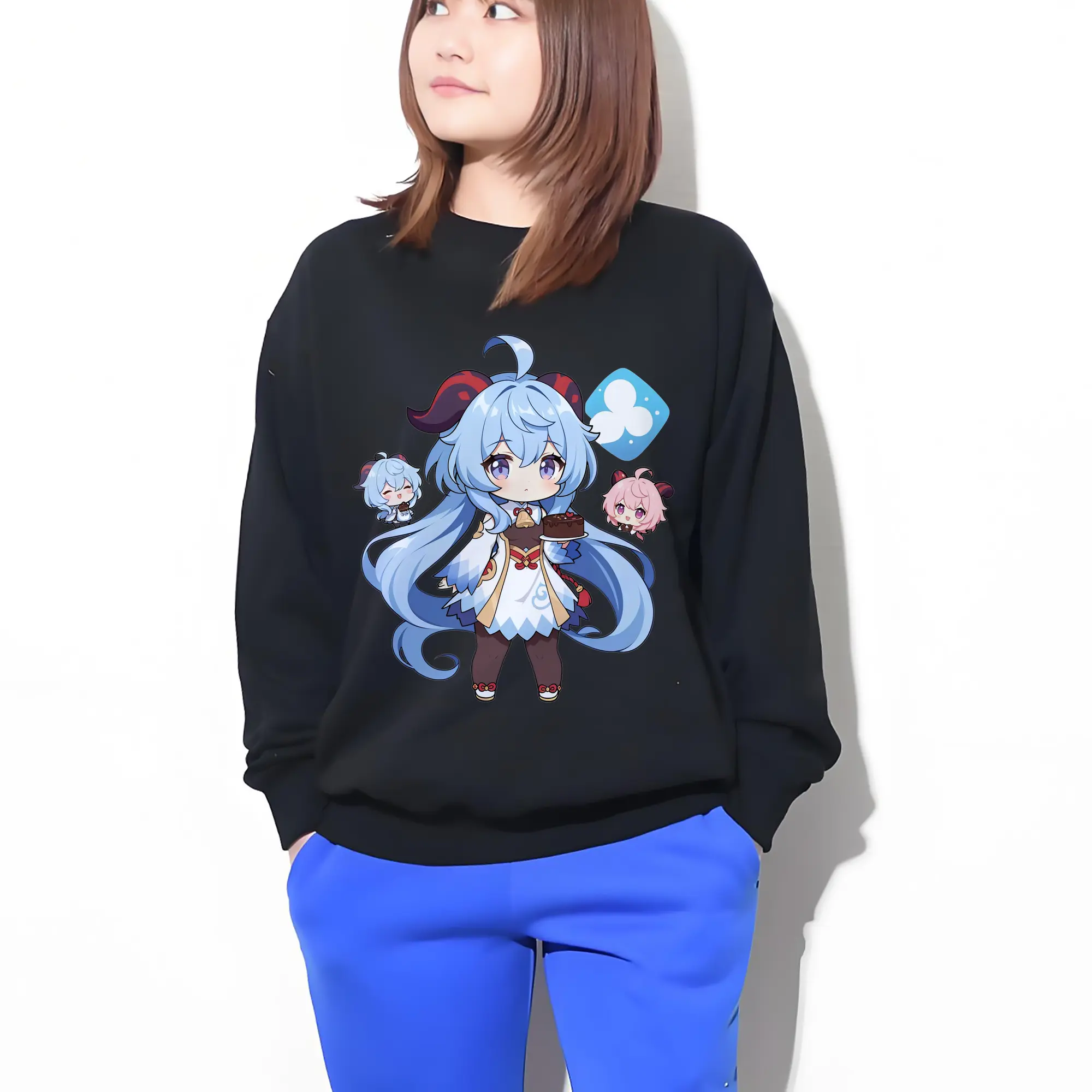 原神 甘雨 アニメ風プリント 推し活グッズ