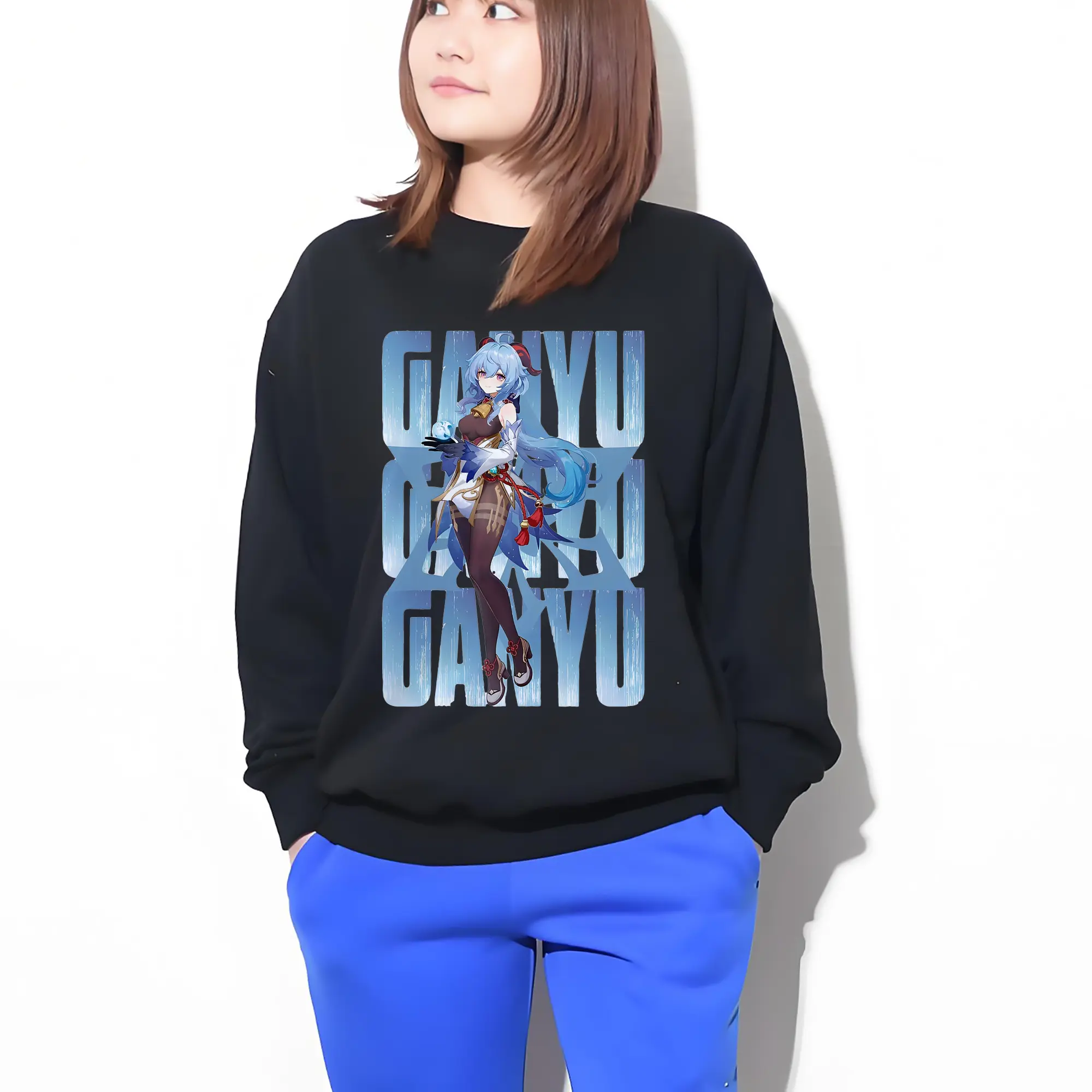 原神 甘雨 クリーンデザイン ファッション 原宿系