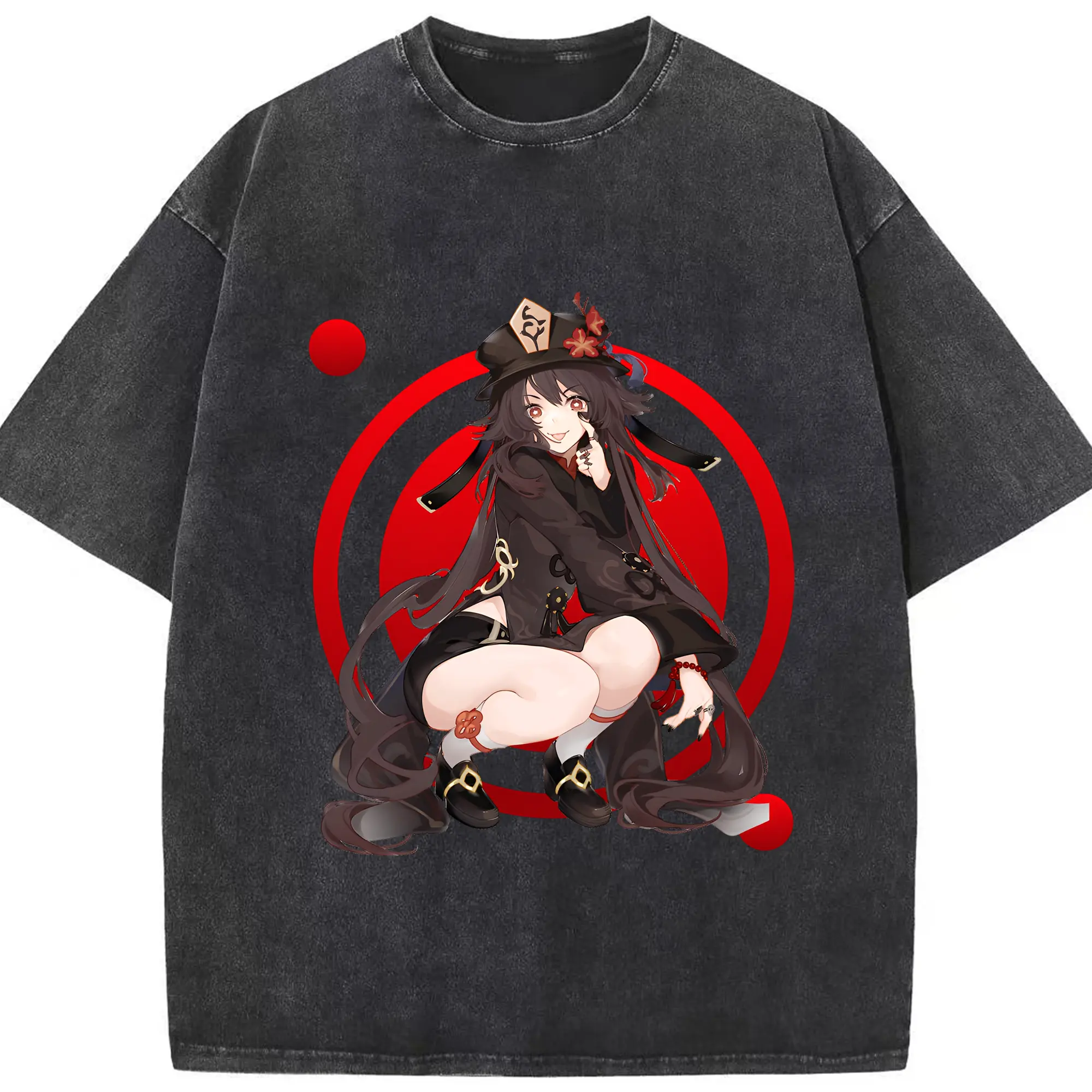 おしゃれ 胡桃 シンプルデザイン - 綿100％ ヴィンテージ風 半袖Tシャツ ・ フロントプリント ・ 柔らか肌触り ・ 通気性 快適 ・ スポーツ カジュアル 外出用