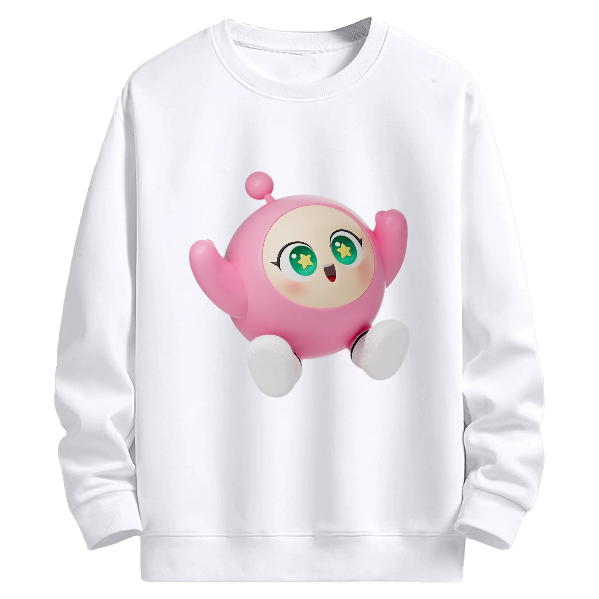 日语标题	中文翻译 蛋仔パーティー 蛋小粉 キャラクターTシャツ 可愛いゲームファン向けアイテム - 高品質 クルーネック スウェット ・ コットン59％ ポリエステル41％ ・ ユニセックス 長袖 トレーナー ・ カジュアル デイリー スポーツ 散歩用