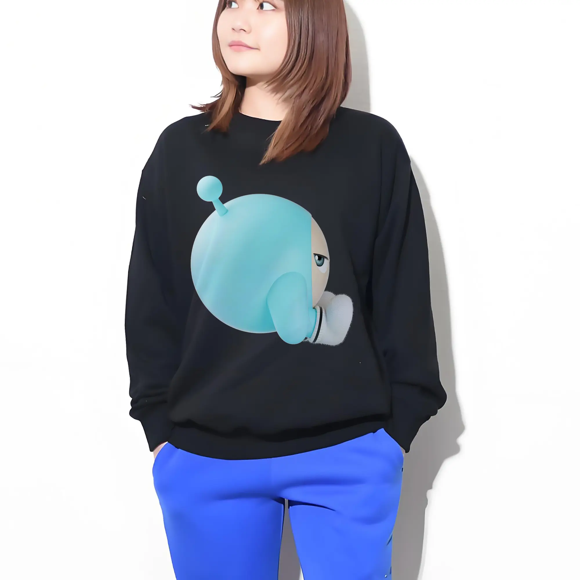 「クールに決める！エギーパーティー 蛋小藍 スタイリッシュ