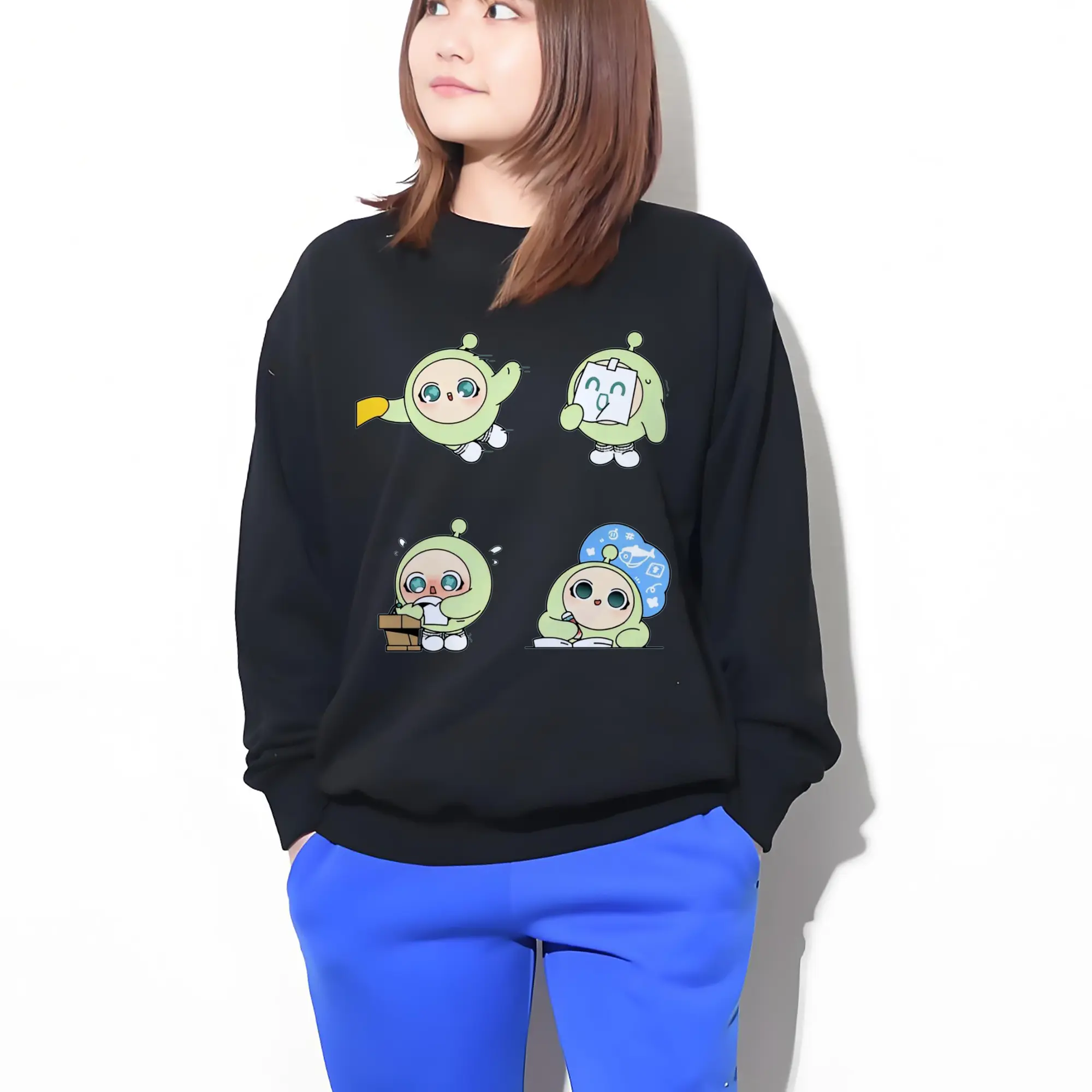 癒しカラーの蛋小緑🌱 見るだけで元気が出るキャラクター