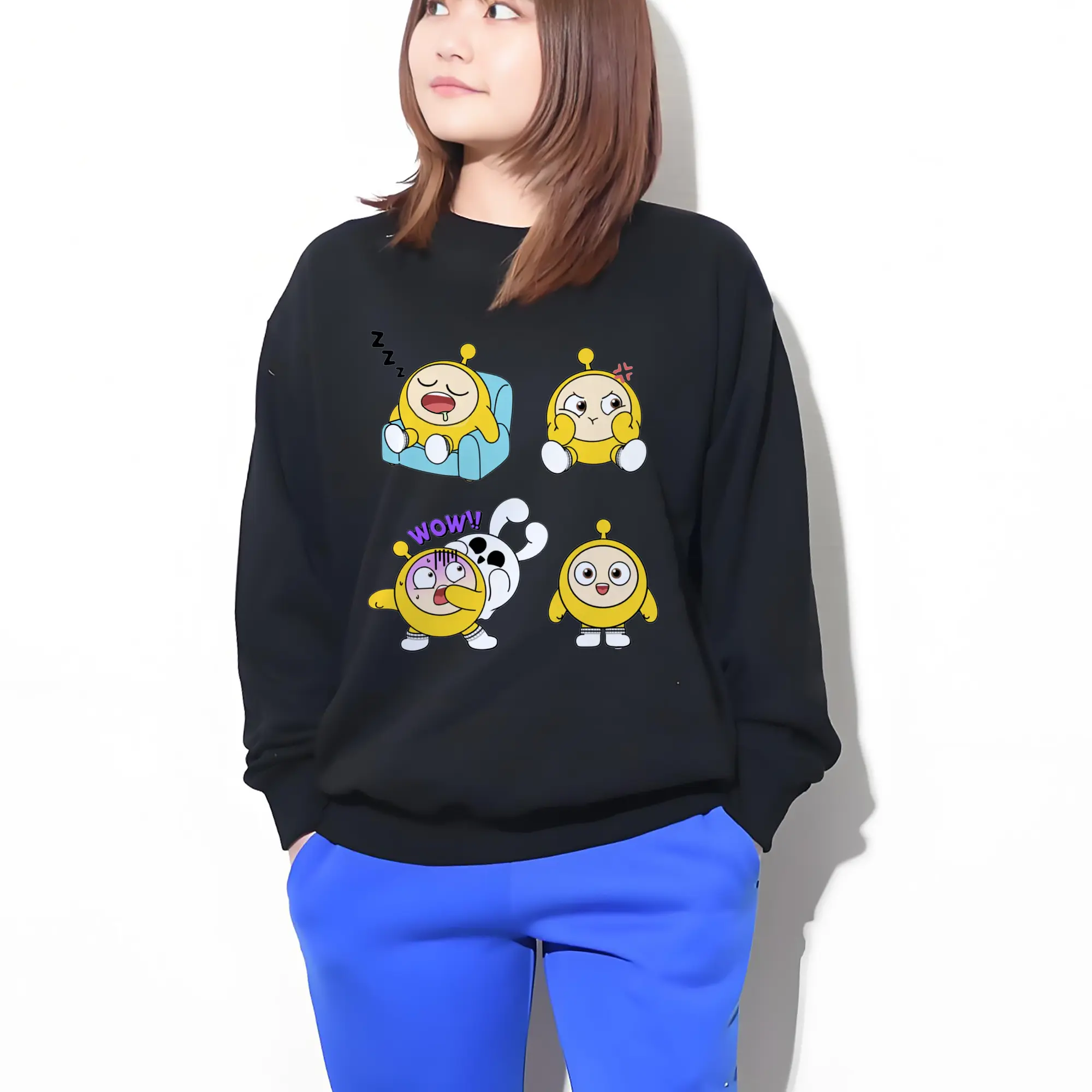 明るいイエローが映える☀ 蛋小黄  元気いっぱいデザイン