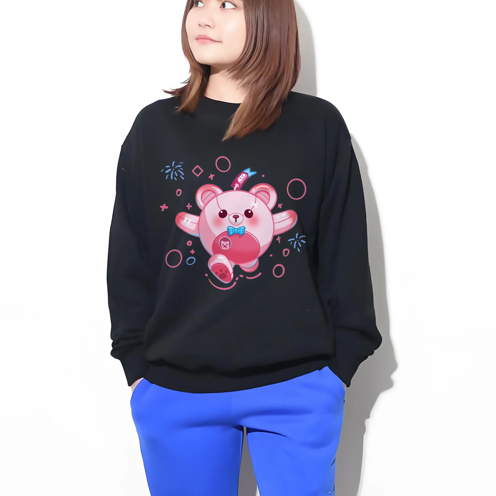 蛋仔派对粉色小熊可爱