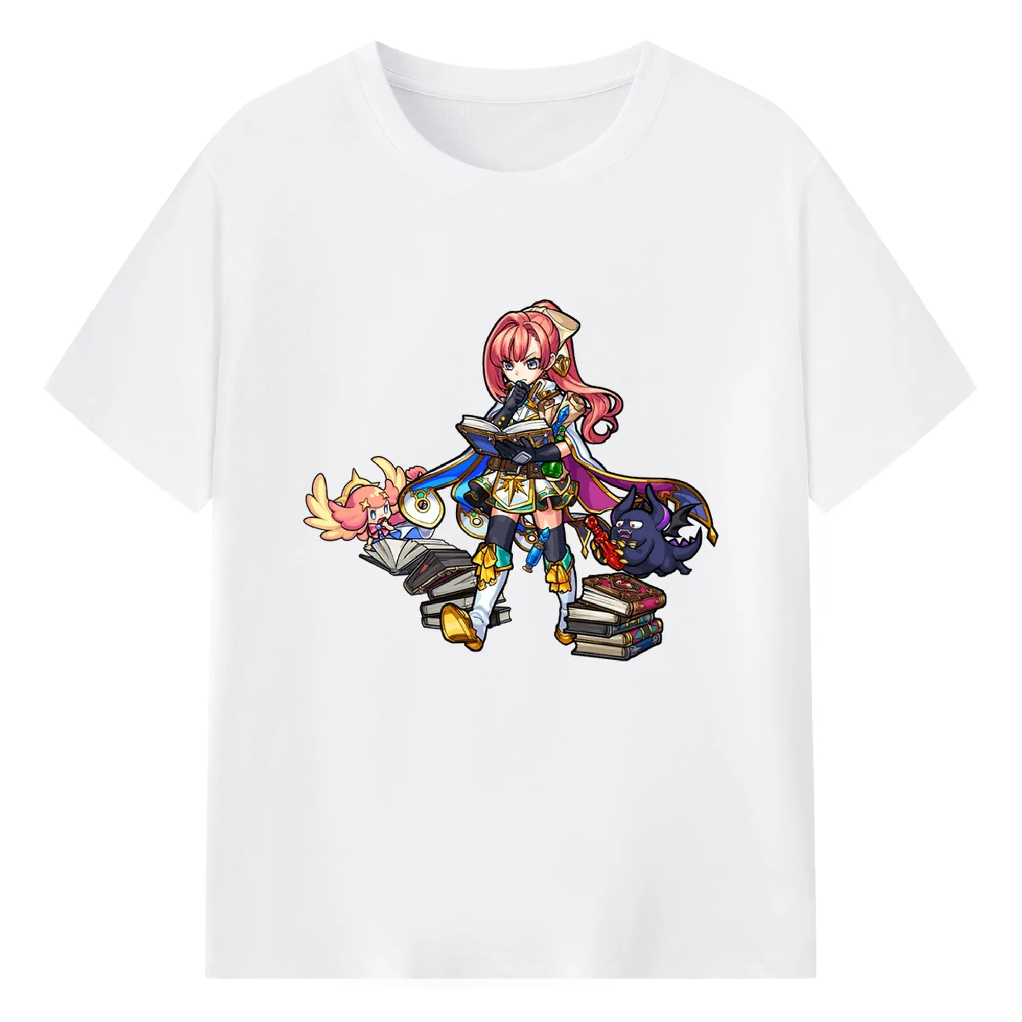 モンスト ソロモン ファン必見グッズ - 綿100％ 半袖Tシャツ ・ フロントプリント ・ 快適 通気性 ・ 日常使い 散歩 スポーツ用