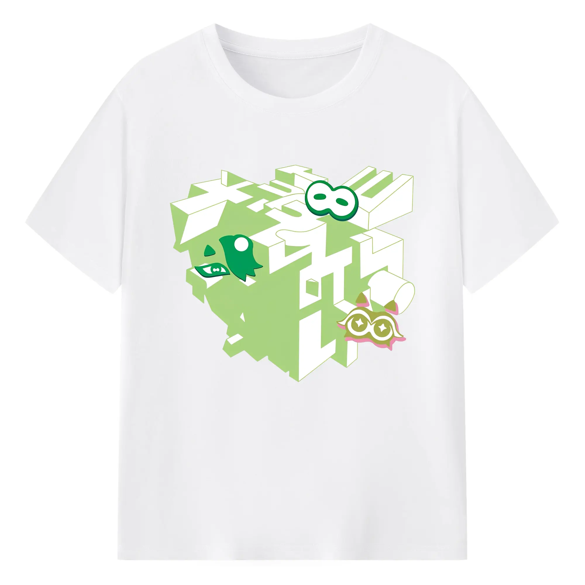 『スプラトゥーン3』の「グランドフェスティバル」 - 綿100％ 半袖Tシャツ ・ フロントプリント ・ 快適 通気性 ・ 日常使い 散歩 スポーツ用