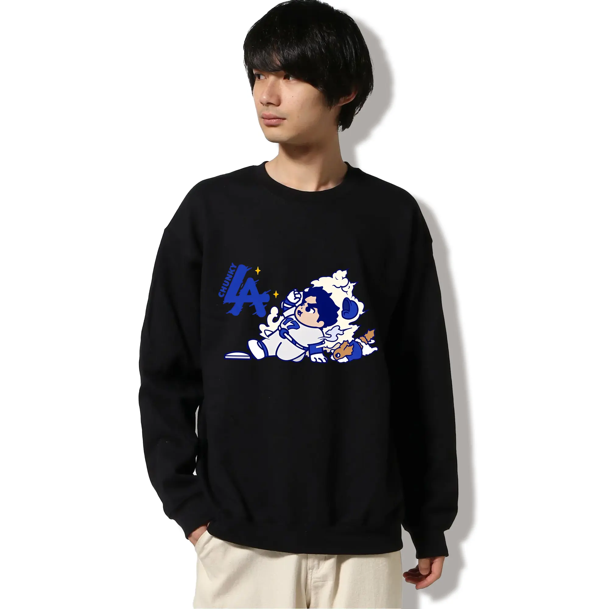 大谷翔平愛犬 LAロゴコラボ chunkyデザイン 新作アイテム