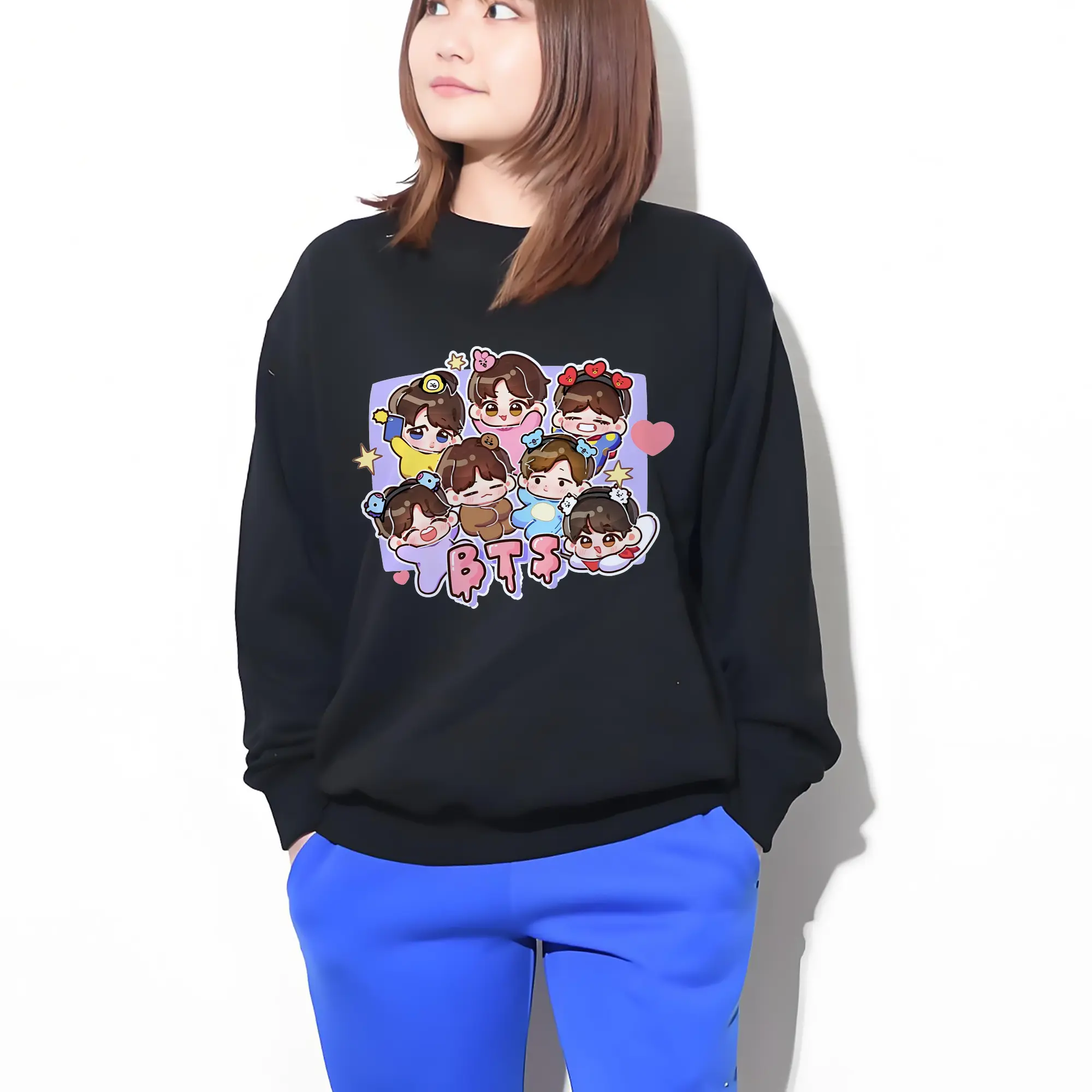 BTS Q版キャラクター デザイン 可愛い限定モデル