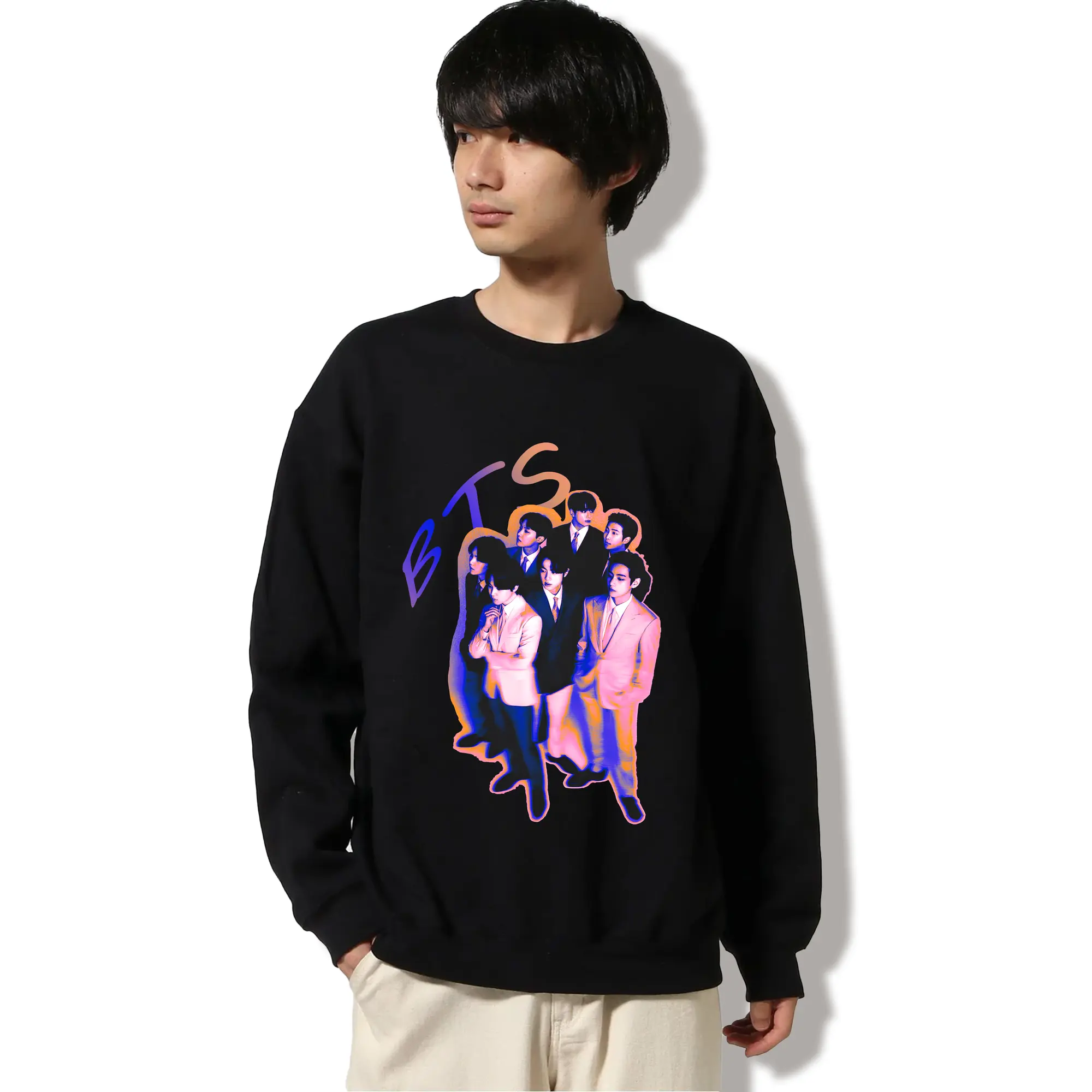 防弾少年団 ヴィンテージ風 グラフィック限定デザイン 人気急上昇🔥