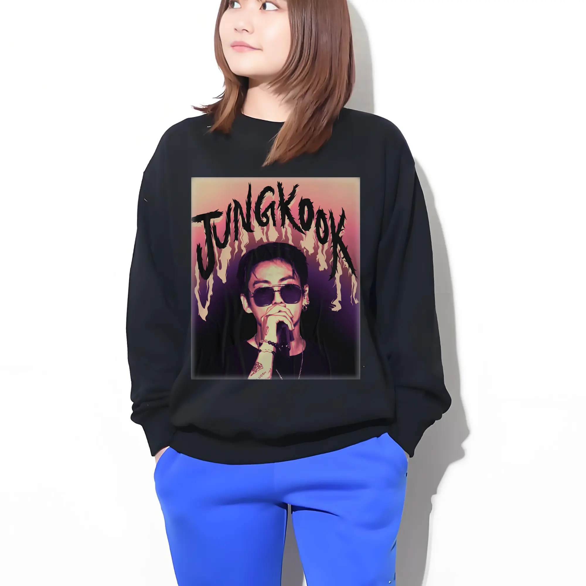 BTS ジョングク  ヴィンテージデザイン 韓流アイドル グッズ メンズ レディース対応