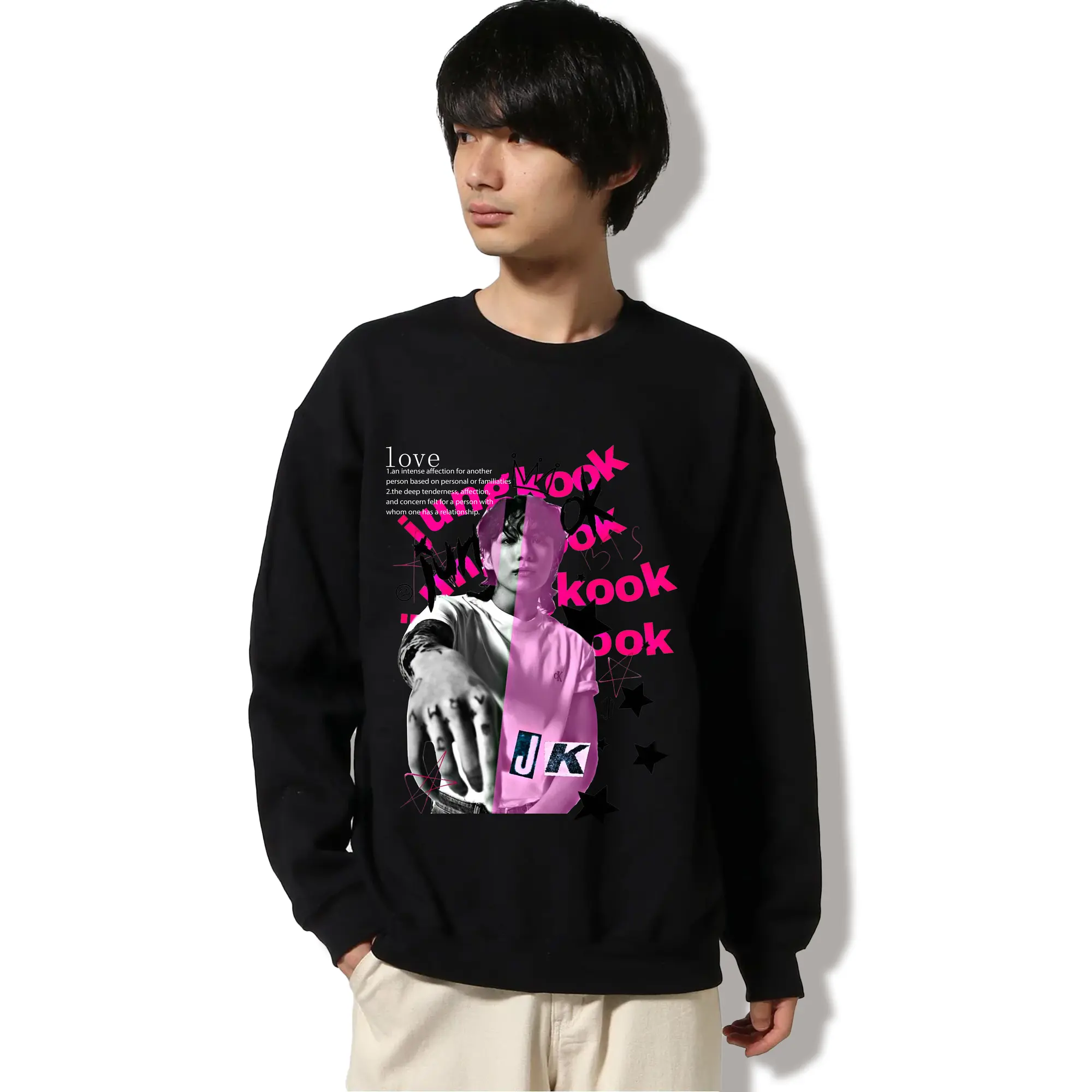 ジョングク ARMY応援Tシャツ 推し活コーデの定番💜