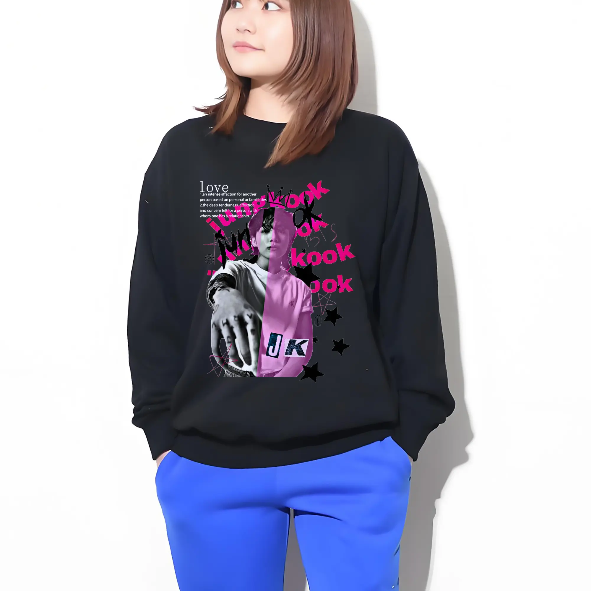 ジョングク ARMY応援Tシャツ 推し活コーデの定番💜