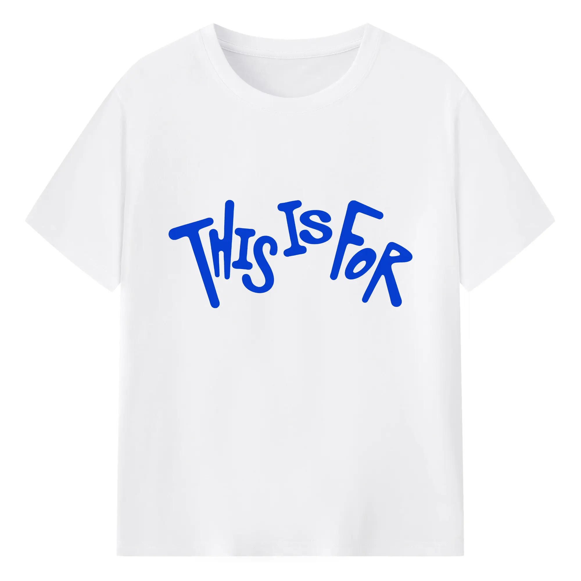 TWICE『THIS IS FOR』記念💎ファンアートデザイン 限定コレクション - 綿100％ 半袖Tシャツ ・ フロントプリント ・ 快適 通気性 ・ 日常使い 散歩 スポーツ用